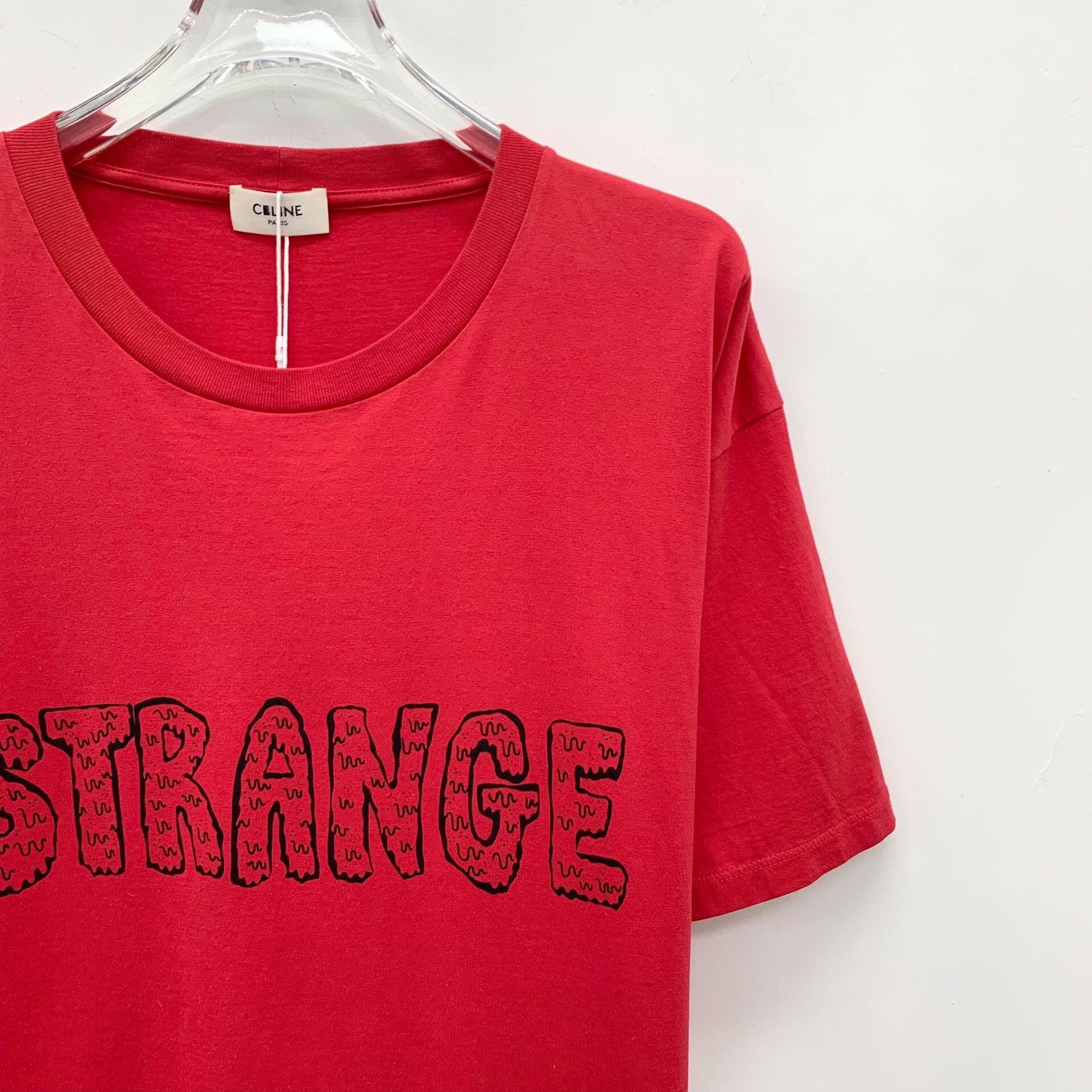 Celine Celine Retro Printed Red T-Shirt S Women Size S / US 4 / IT 40 - 3 Thumbnail