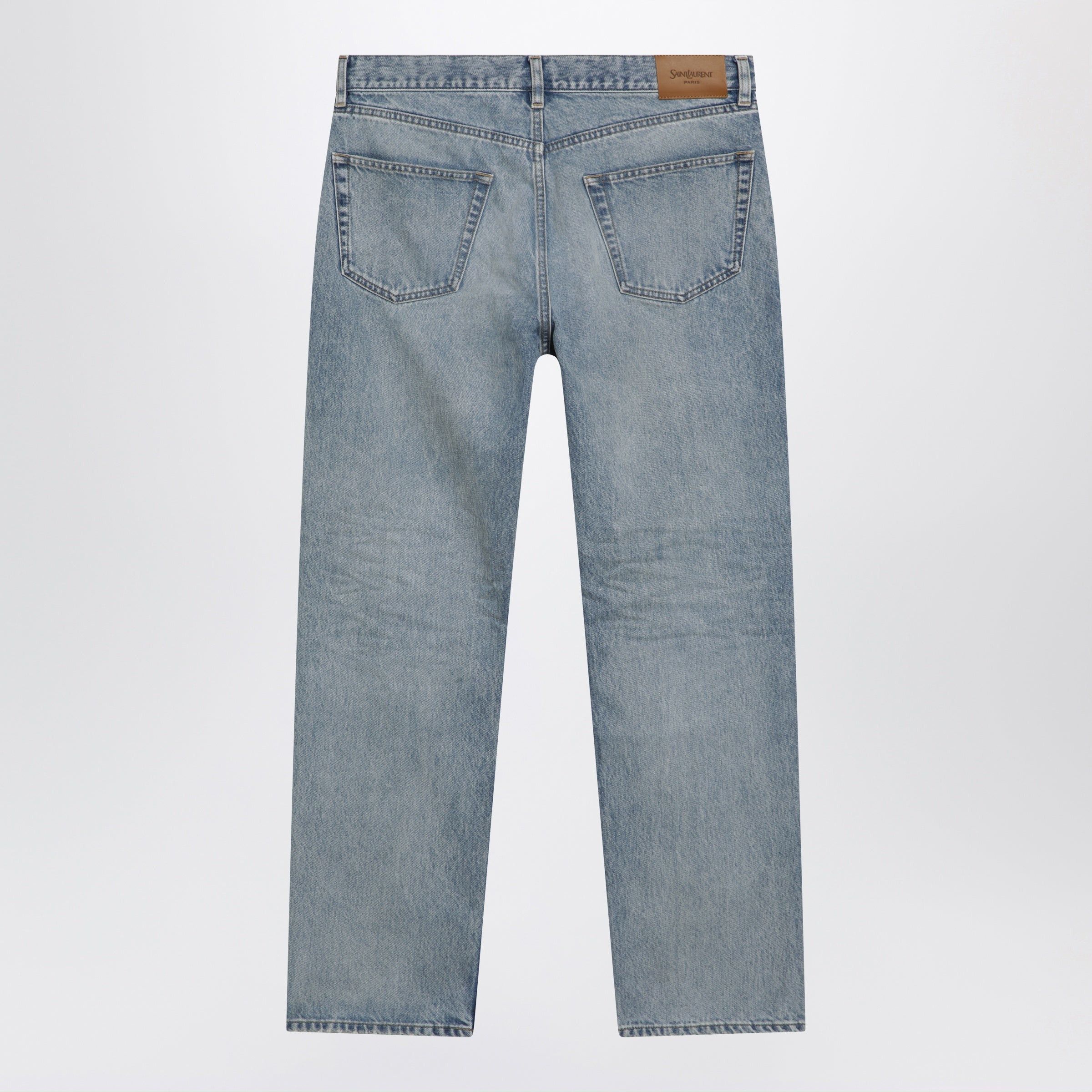 Saint Laurent Paris Saint Laurent Mick Long Jeans In South Blue Denim Size US 32 / EU 48 - 2 Thumbnail