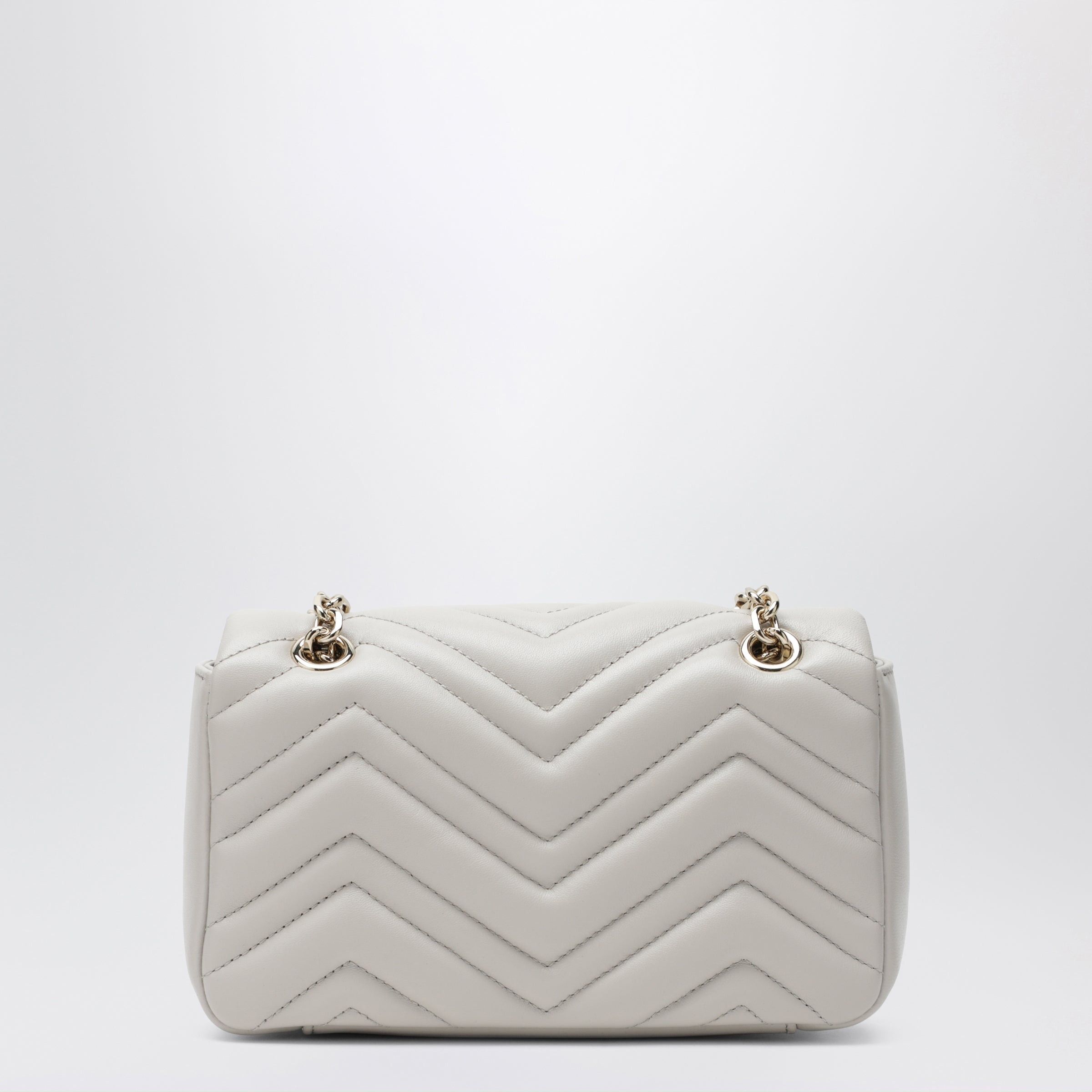 Gucci Gucci Small White Gg Marmont Shoulder Bag Size ONE SIZE - 2 Thumbnail