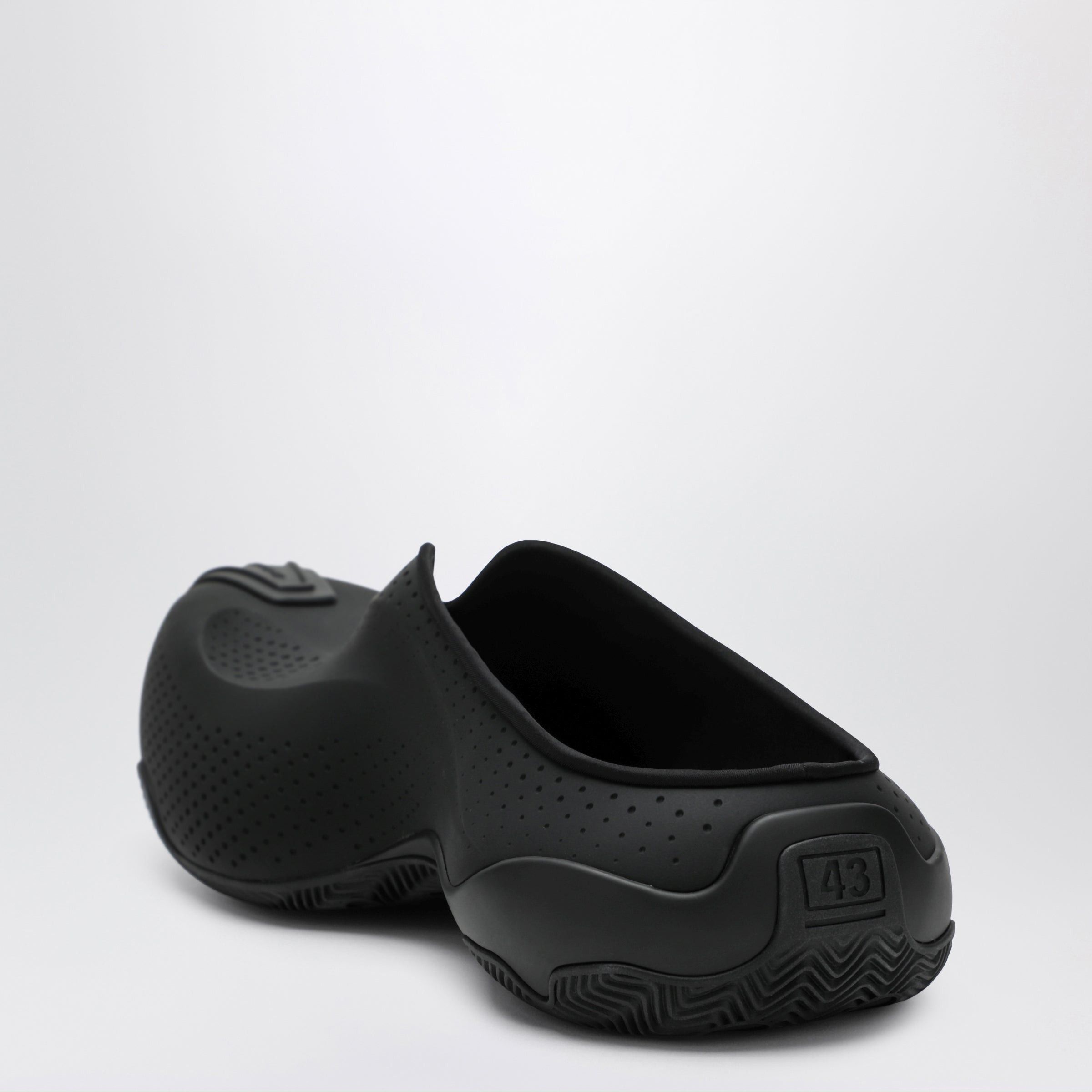 Balenciaga Balenciaga Basketball Mule Matte Black Sneakers Size US 10 / EU 43 - 2 Thumbnail