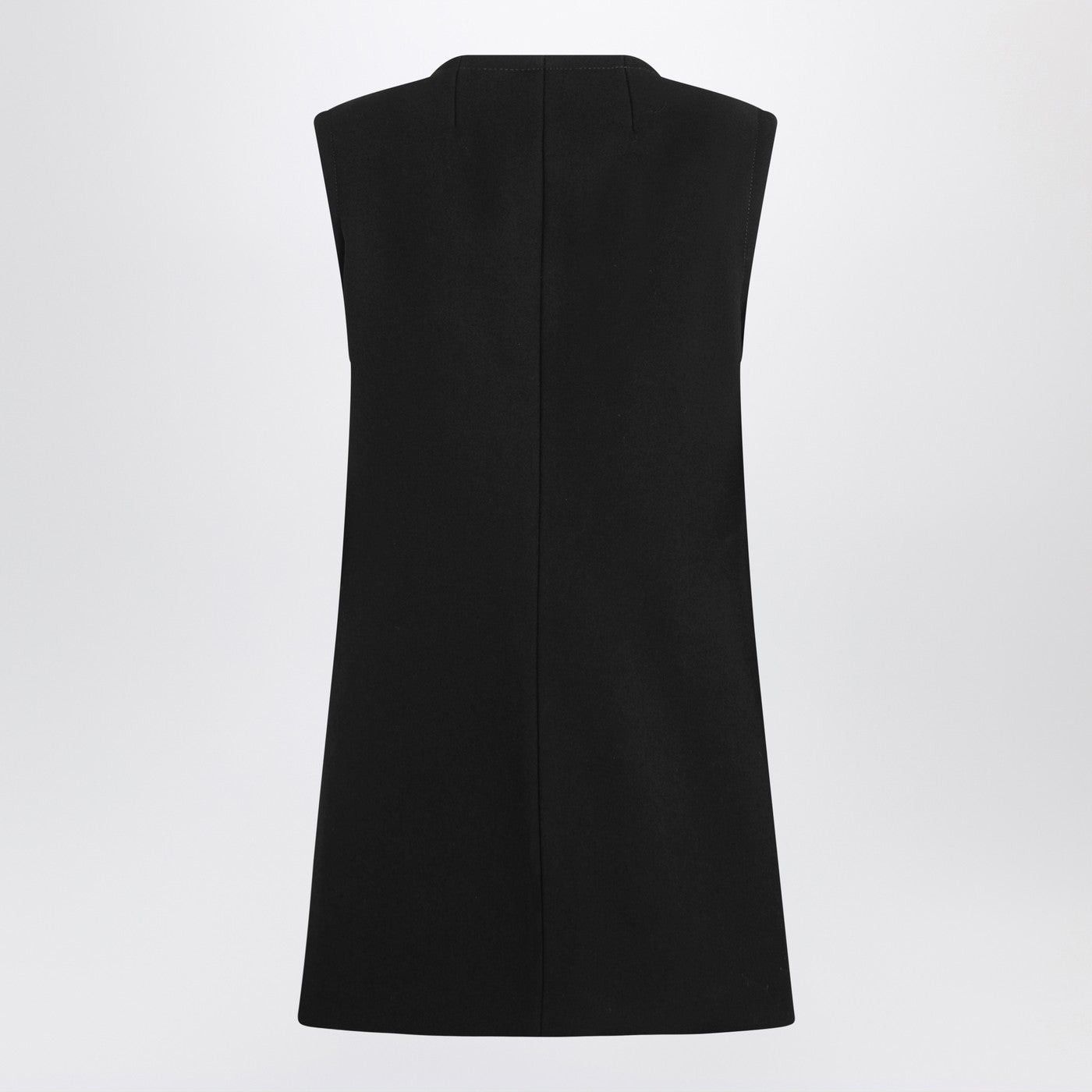 Gucci Gucci Black Vest With Large Buttons Size XS / US 0-2 / IT 36-38 - 2 Thumbnail