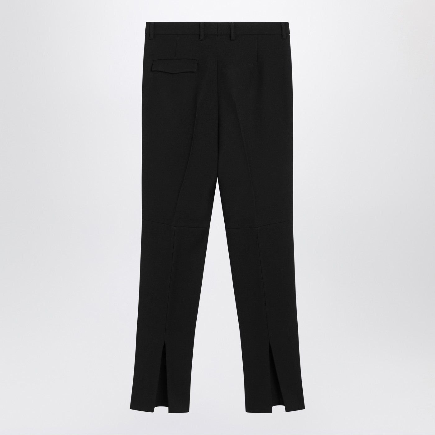 Gucci Gucci Black Skinny Wool Trousers Size 26" / US 2 / IT 38 - 2 Thumbnail