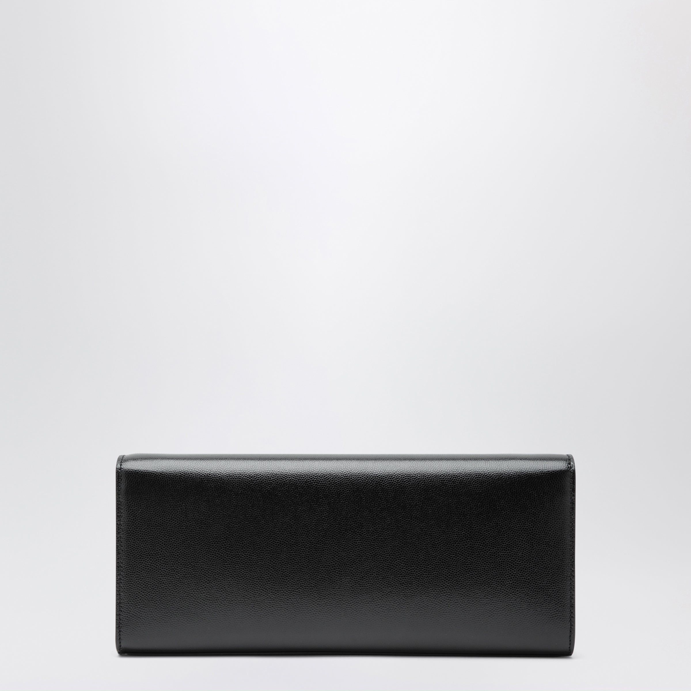 Saint Laurent Paris Saint Laurent Black Kate Clutch In Grain De Poudre Leather Size ONE SIZE - 2 Thumbnail