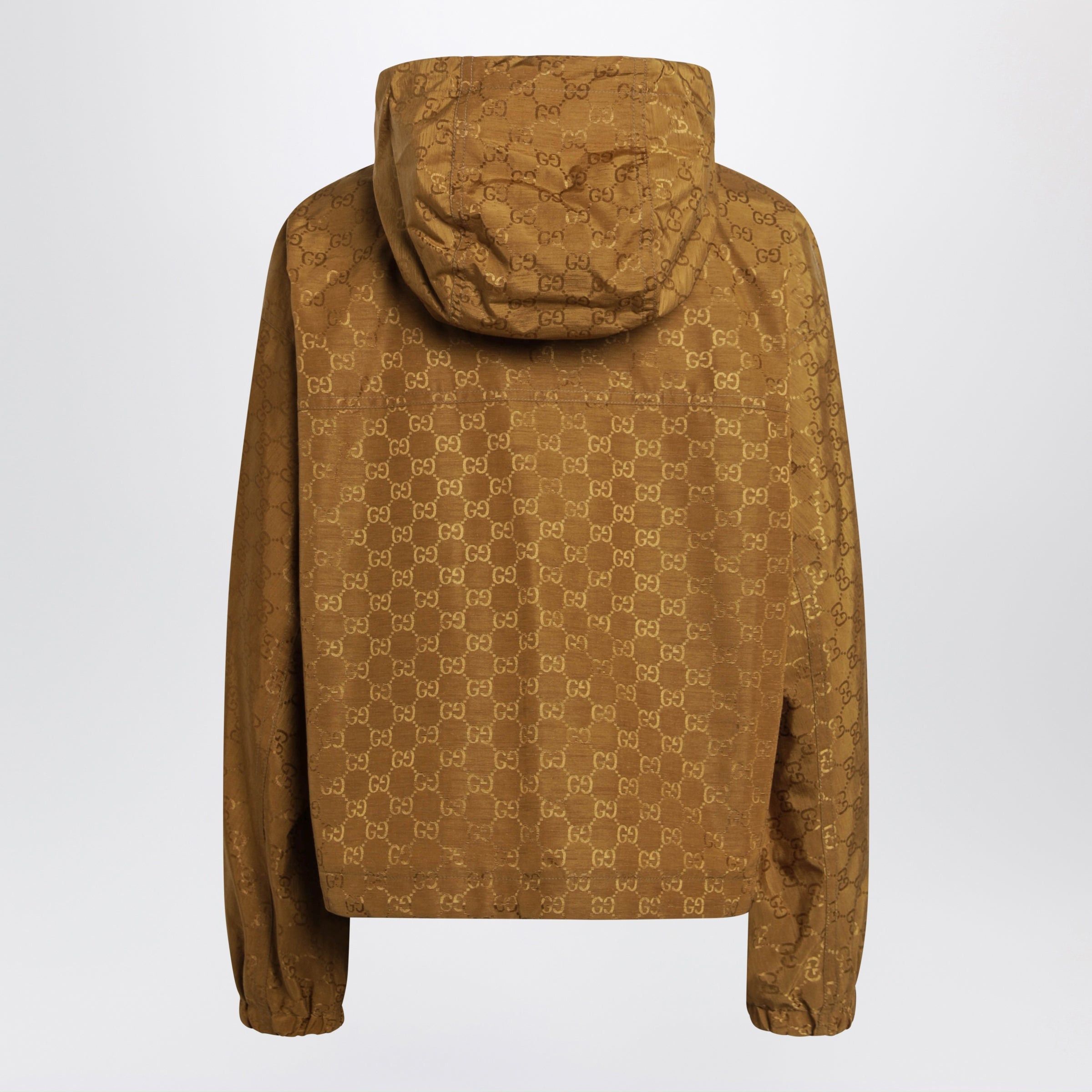 Gucci Gucci Technical Jacquard Jacket With Brown Gg Pattern Size S / US 4 / IT 40 - 2 Thumbnail