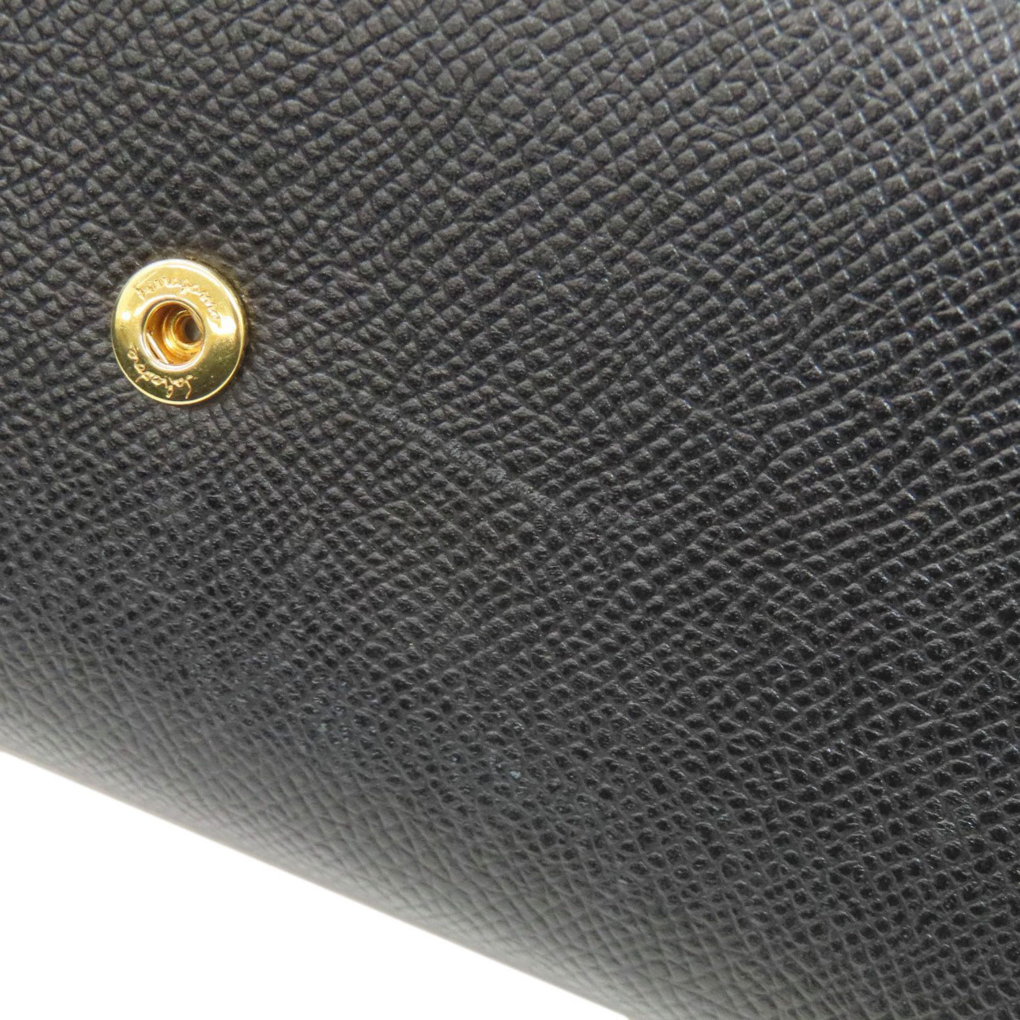 Salvatore Ferragamo Salvatore Ferragamo Logo Long Wallet Leather Women's Size ONE SIZE - 13 Thumbnail