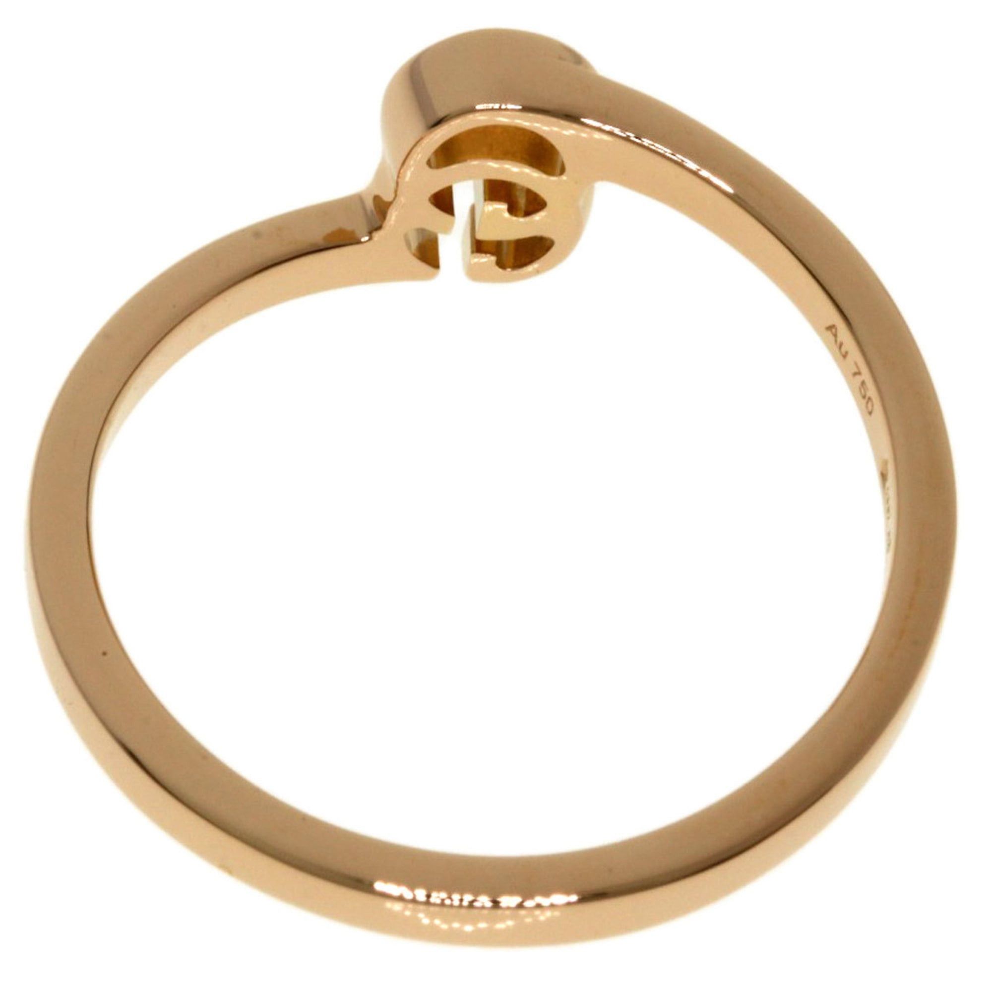 Gucci Gucci GG Running #10 Ring, 18K Pink Gold, Women's. Size ONE SIZE - 4 Thumbnail