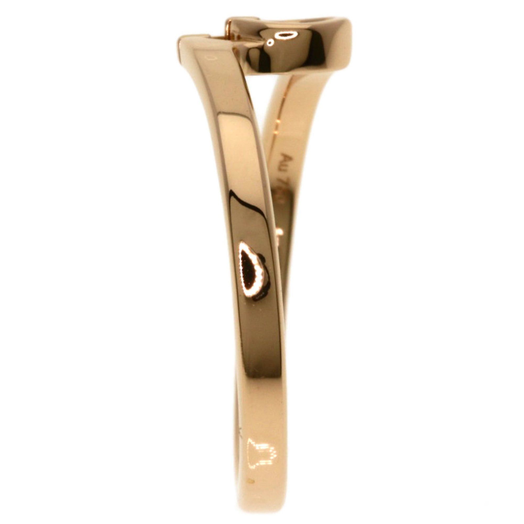 Gucci Gucci GG Running #10 Ring, 18K Pink Gold, Women's. Size ONE SIZE - 3 Thumbnail