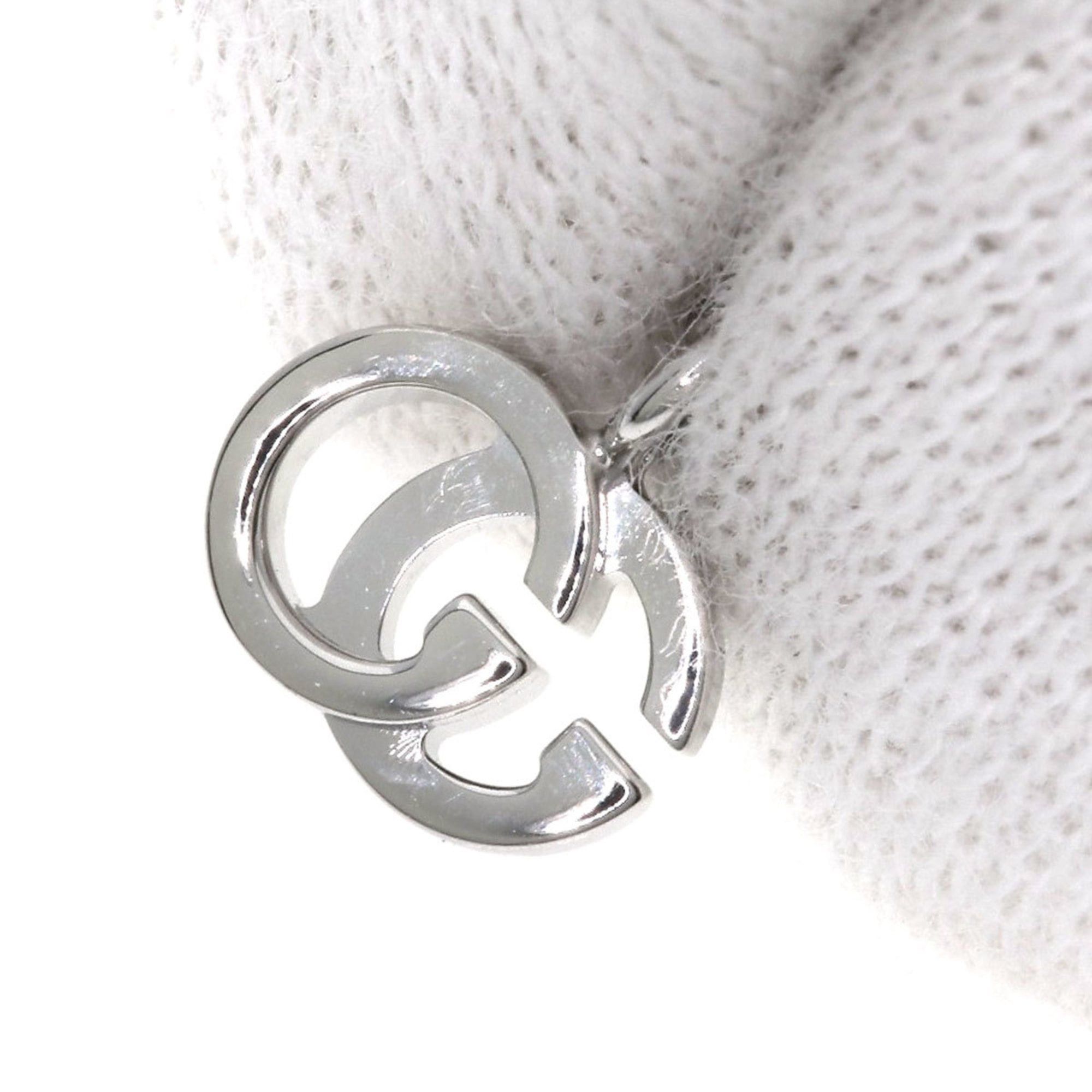 Gucci Gucci Double G Necklace 18K White Gold Women's GUCCI Size ONE SIZE - 5 Thumbnail