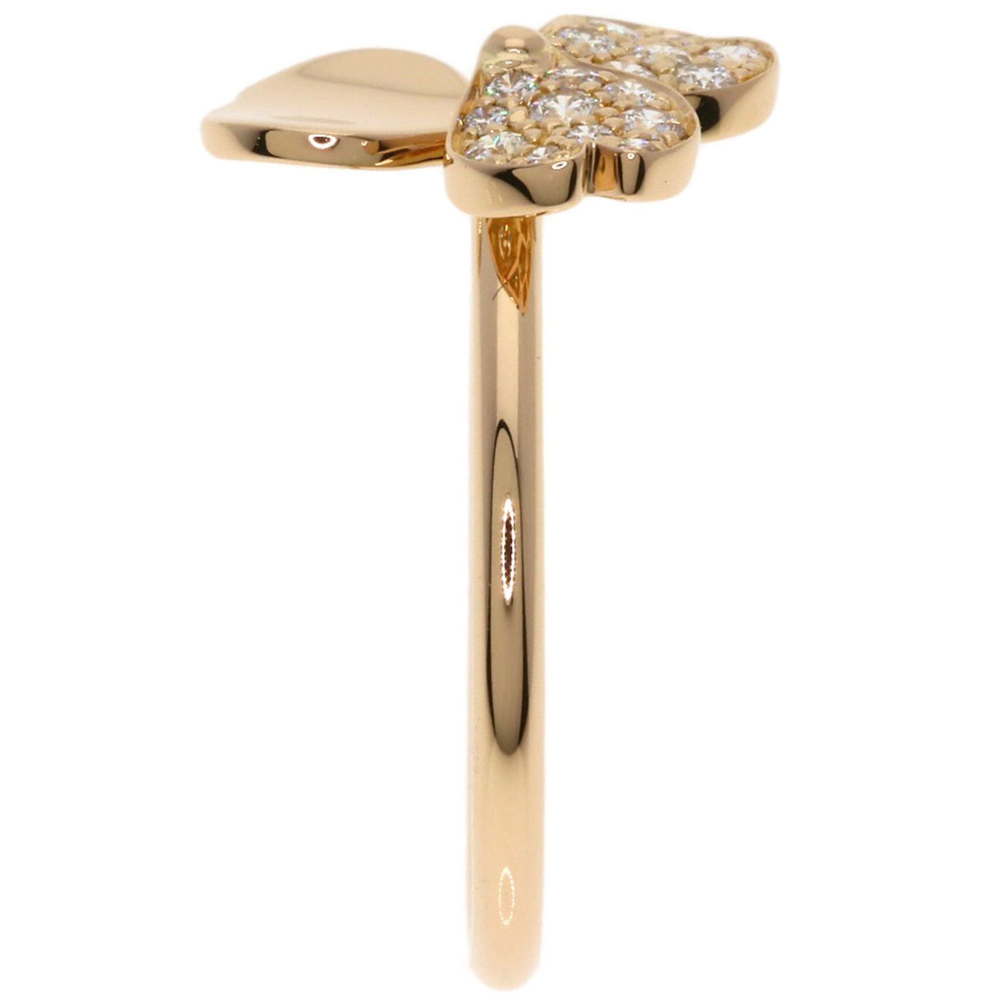 Tiffany & Co. Tiffany & Co. Paper Flower Diamond Ring, 18K Pink Gold, Women's. Size ONE SIZE - 3 Thumbnail