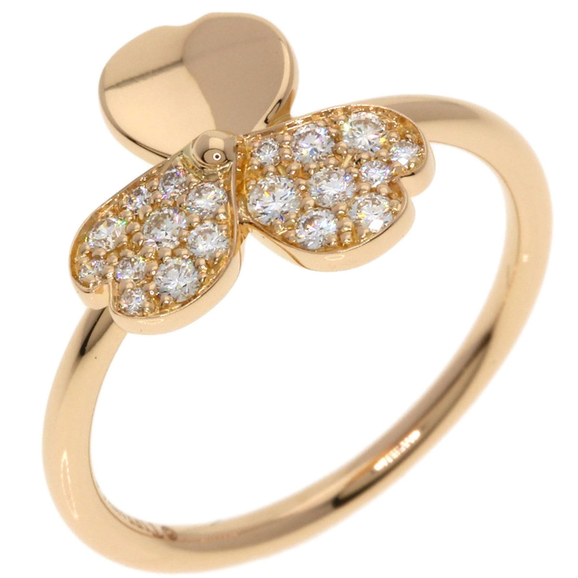 Tiffany & Co. Tiffany & Co. Paper Flower Diamond Ring, 18K Pink Gold, Women's. Size ONE SIZE - 2 Thumbnail
