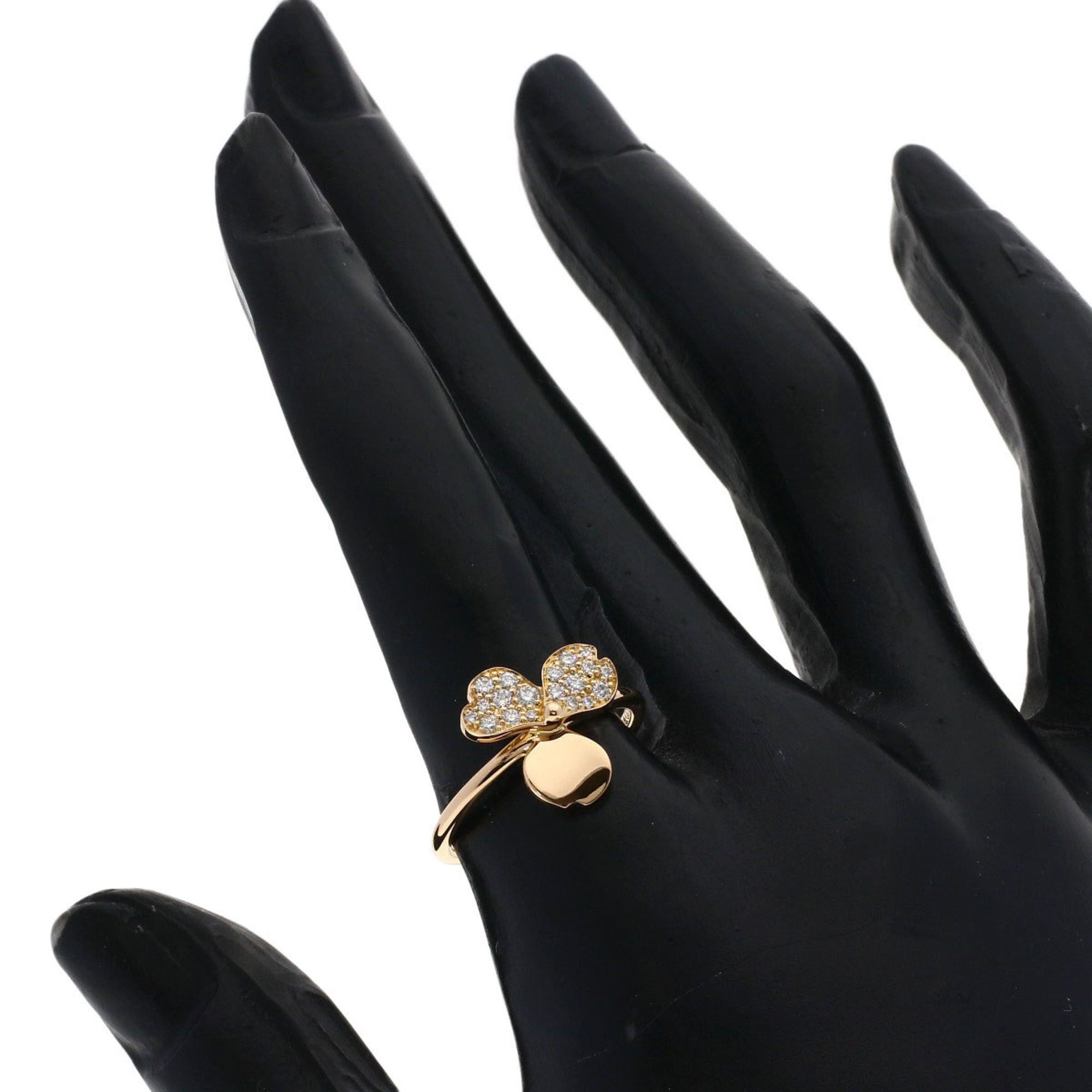 Tiffany & Co. Tiffany & Co. Paper Flower Diamond Ring, 18K Pink Gold, Women's. Size ONE SIZE - 7 Thumbnail