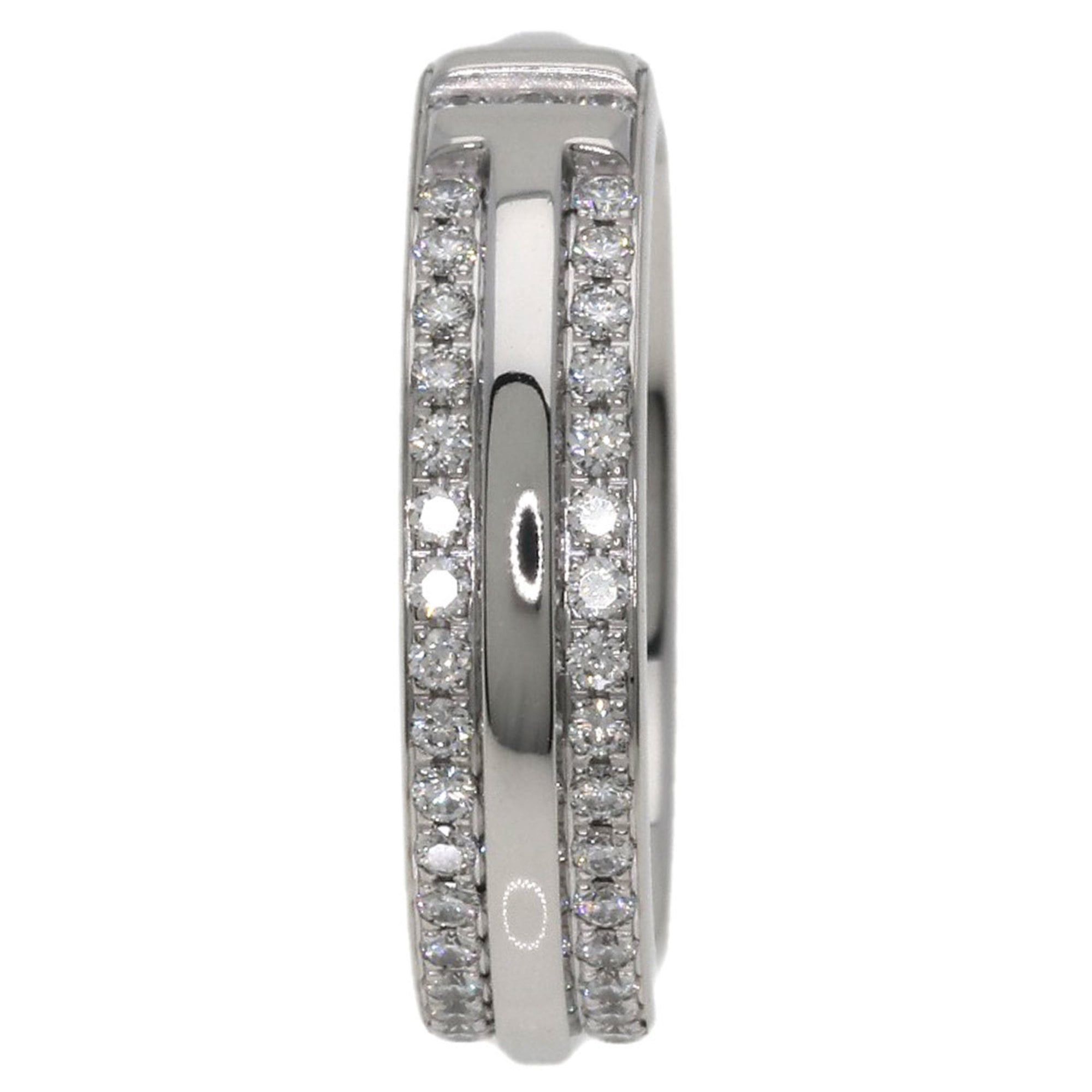 Tiffany & Co. Tiffany & Co. TTWO Narrow Pave Diamond Ring, 18K White Gold, Women's. Size ONE SIZE - 3 Thumbnail