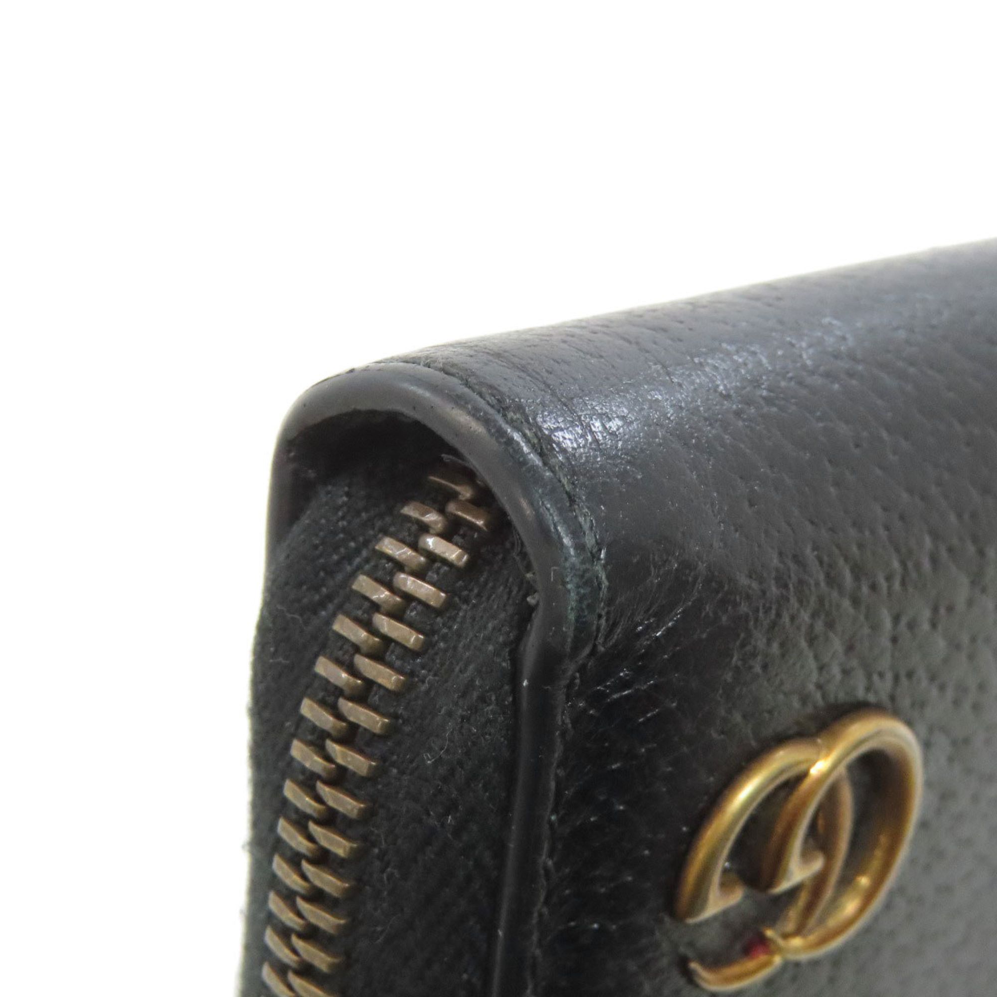 Gucci Gucci 428736 Double G GG Marmont Long Wallet Leather Women's GUCCI Size ONE SIZE - 19 Thumbnail