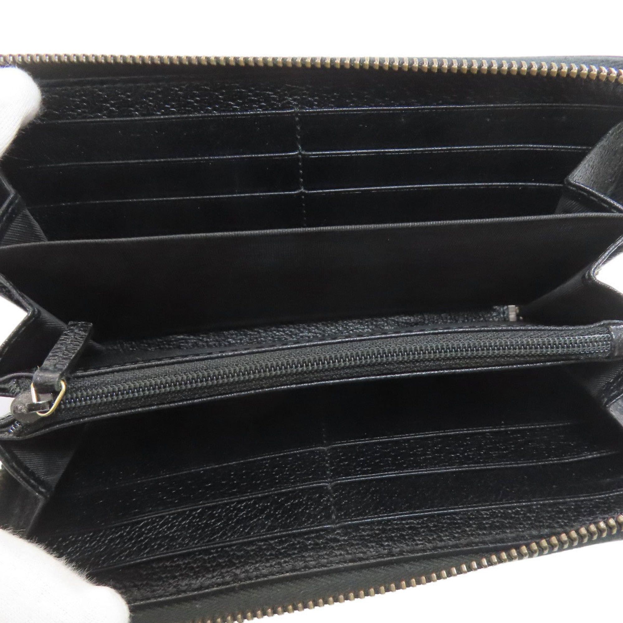 Gucci Gucci 428736 Double G GG Marmont Long Wallet Leather Women's GUCCI Size ONE SIZE - 4 Thumbnail