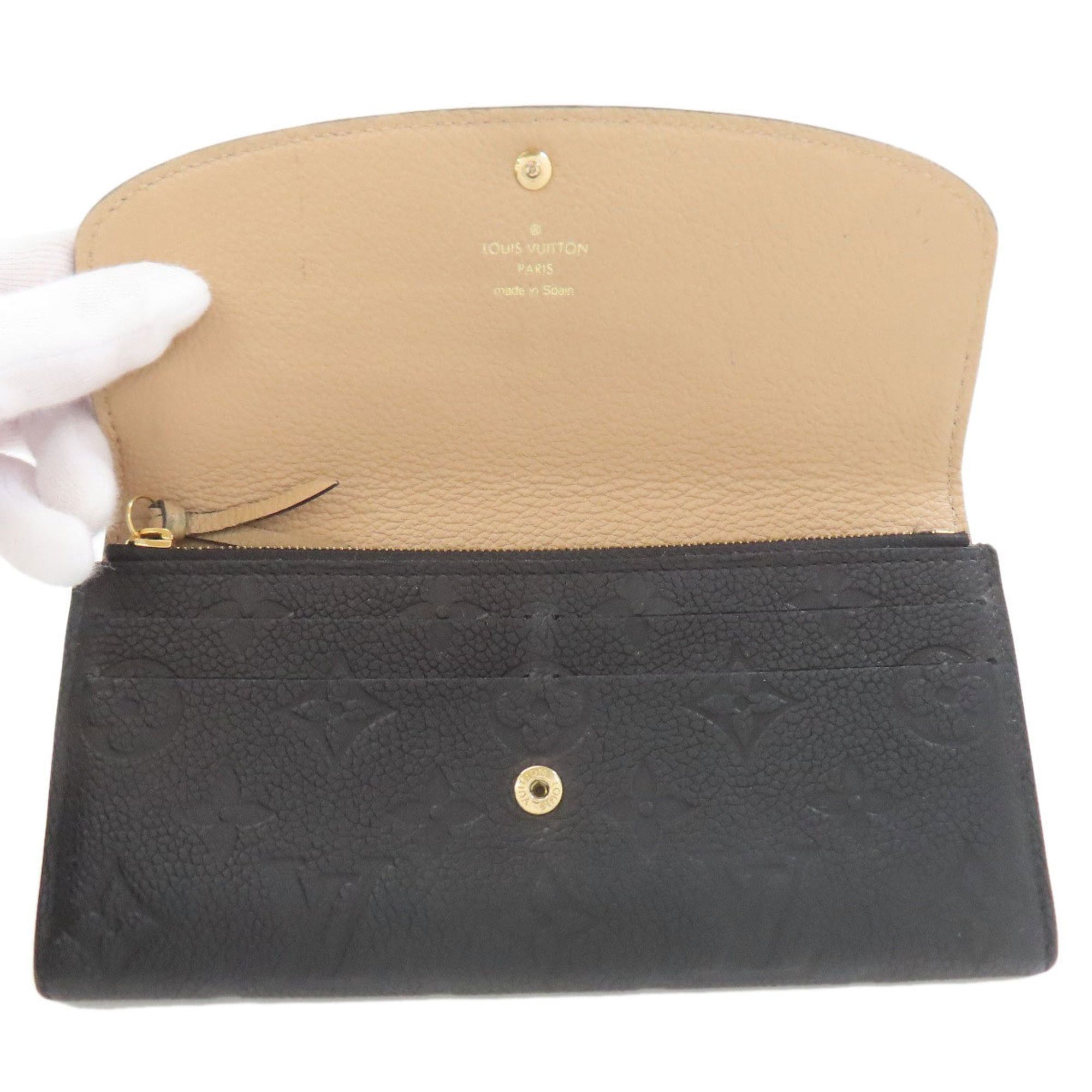 Louis Vuitton Louis Vuitton M62369 Portefeuille Emilie Long Wallet Empreinte Women's LOUIS VUITTON Size ONE SIZE - 4 Thumbnail