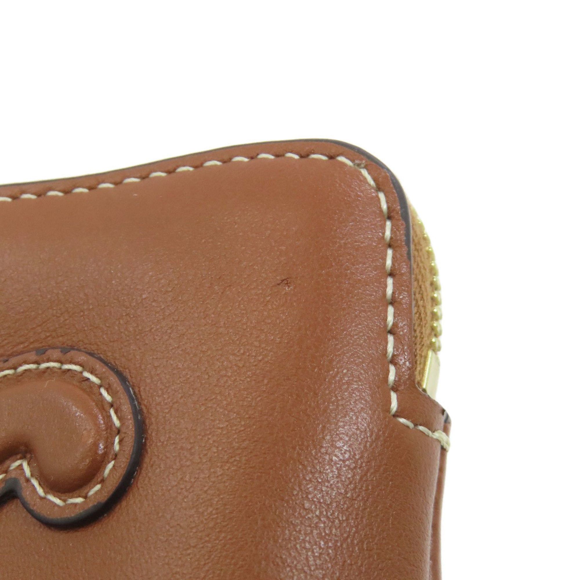 Celine Celine Triomphe Coin Case, Calfskin, Women's Size ONE SIZE - 10 Thumbnail