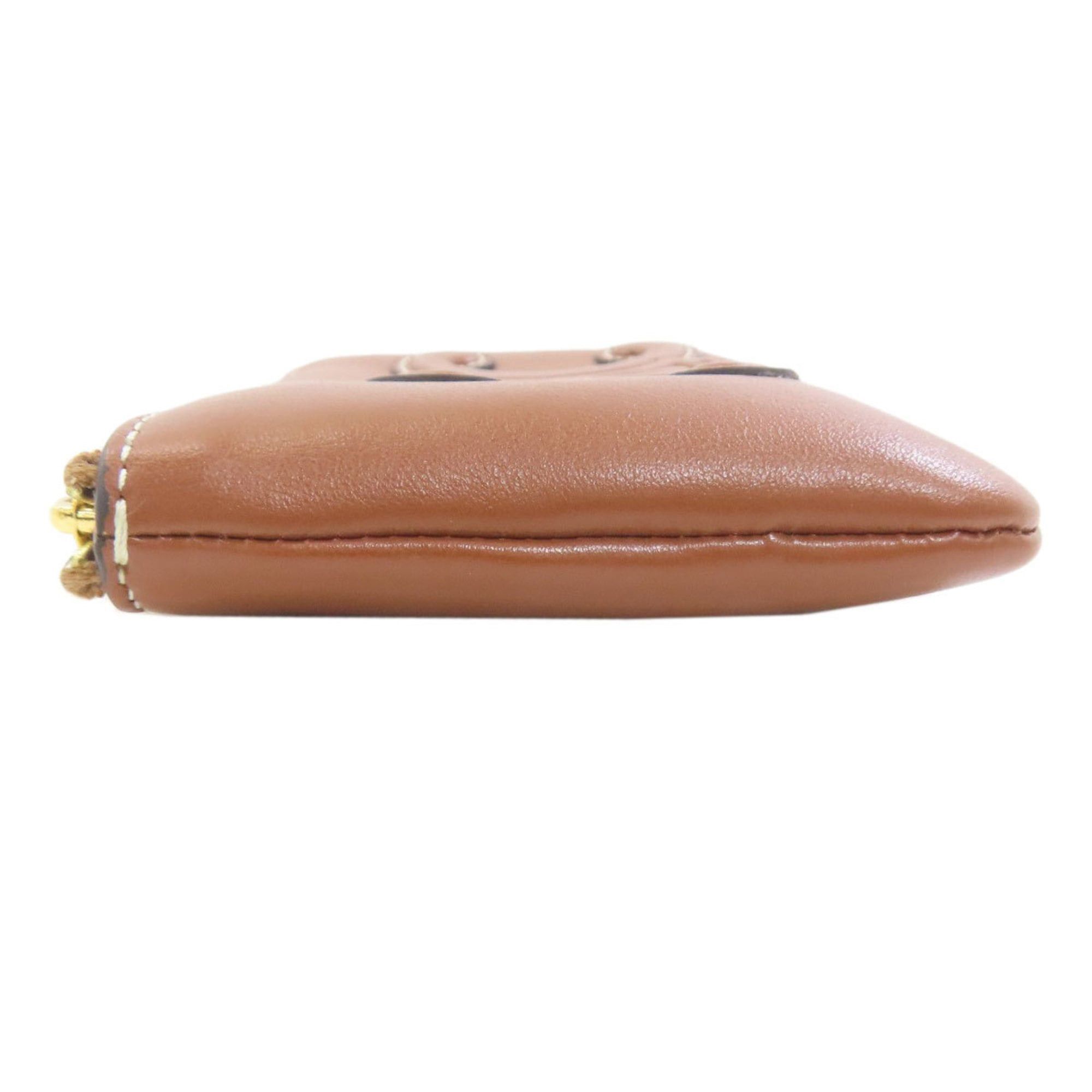 Celine Celine Triomphe Coin Case, Calfskin, Women's Size ONE SIZE - 3 Thumbnail