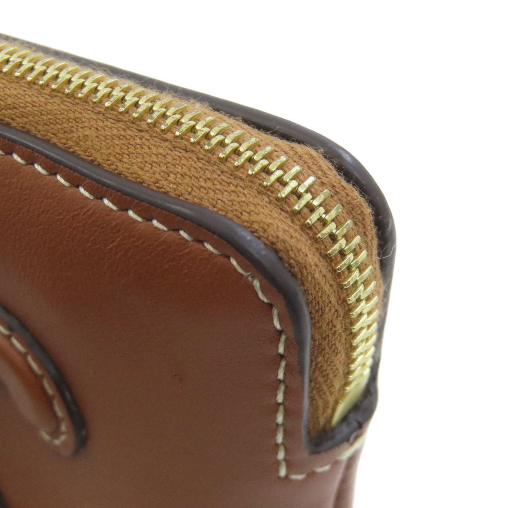 Celine Celine Triomphe Coin Case, Calfskin, Women's Size ONE SIZE - 16 Thumbnail