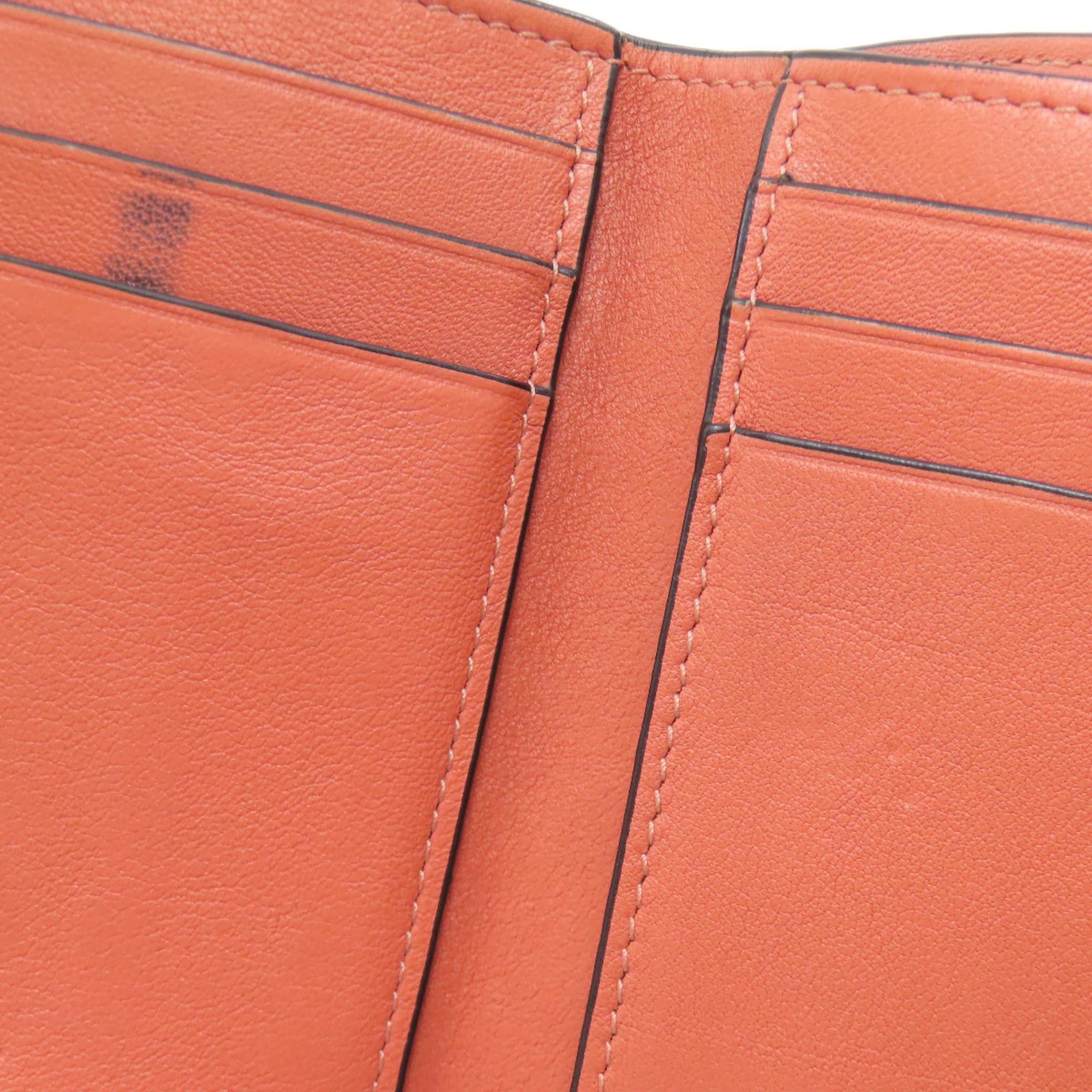 Loewe Loewe Vertical Wallet Small Bi-fold Calfskin Women's LOEWE Size ONE SIZE - 12 Thumbnail