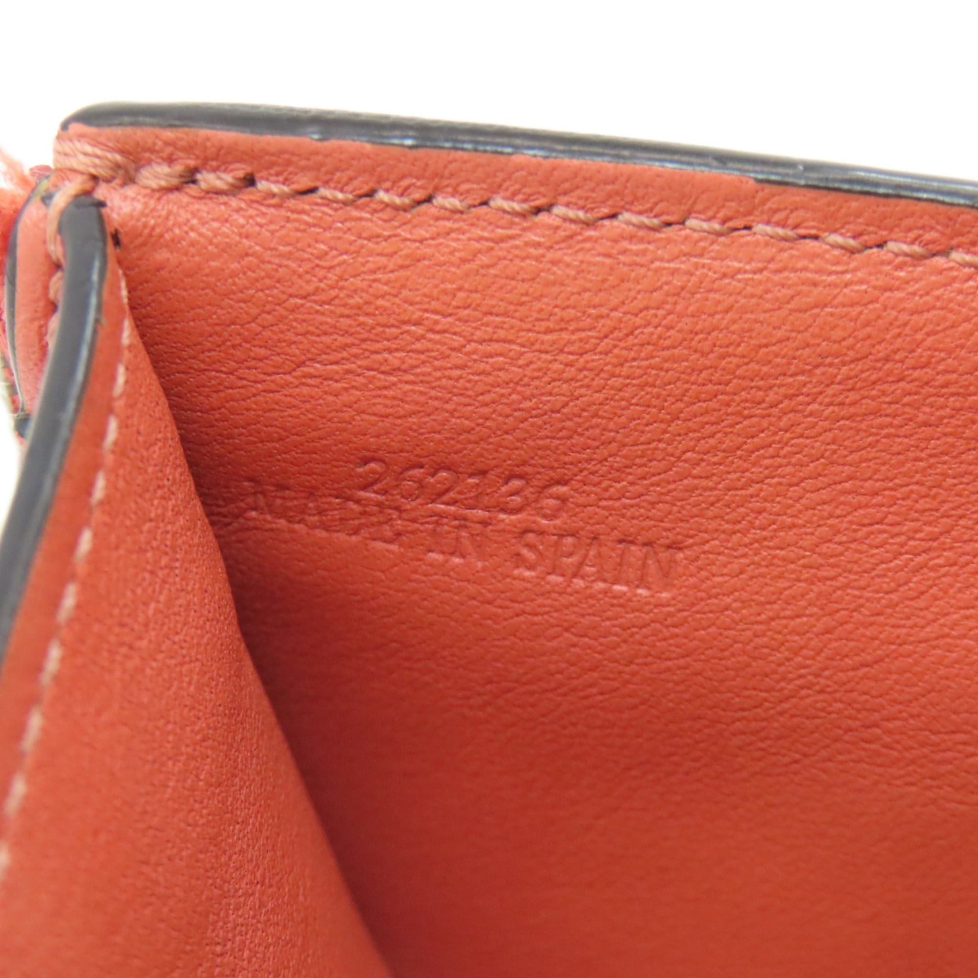 Loewe Loewe Vertical Wallet Small Bi-fold Calfskin Women's LOEWE Size ONE SIZE - 8 Thumbnail