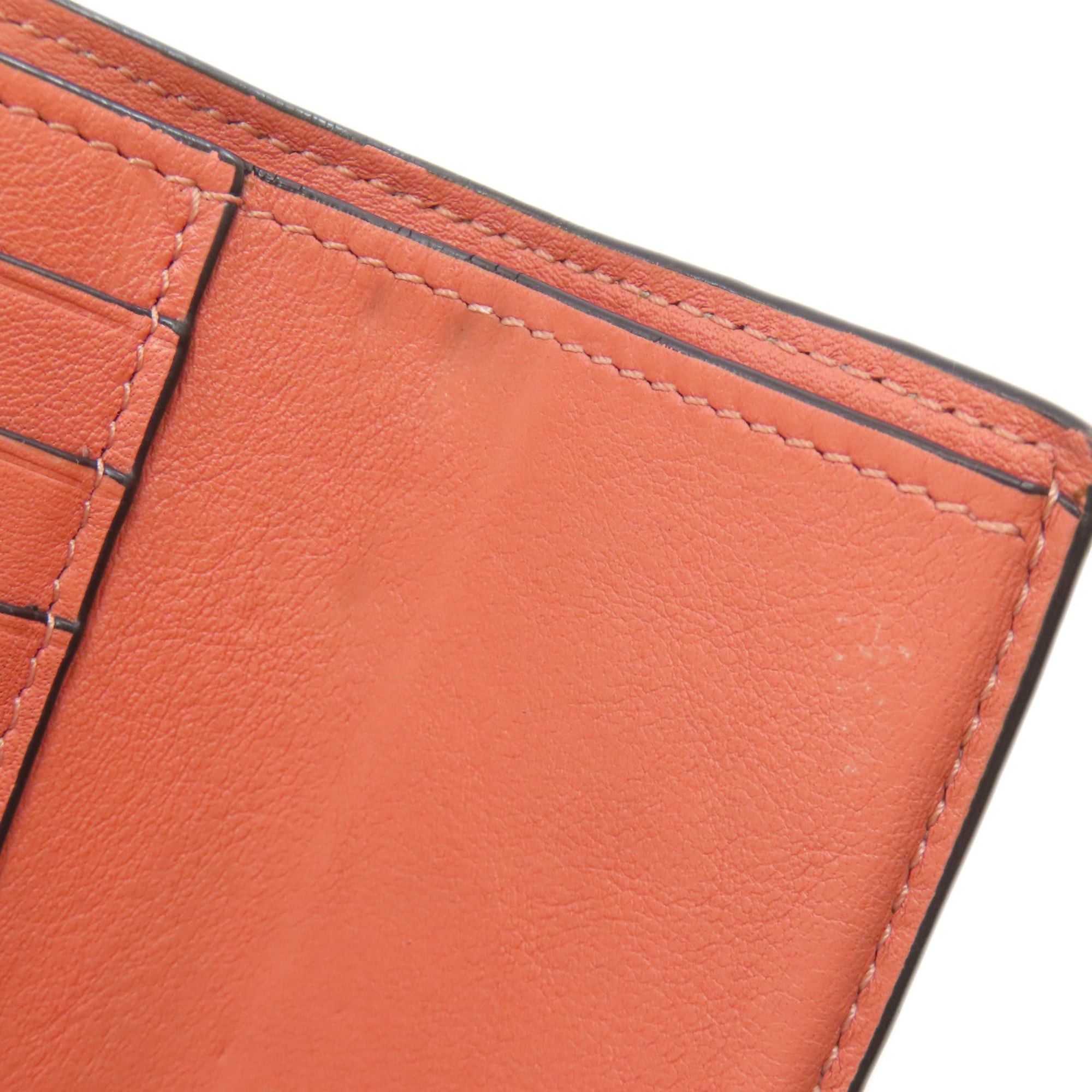 Loewe Loewe Vertical Wallet Small Bi-fold Calfskin Women's LOEWE Size ONE SIZE - 11 Thumbnail