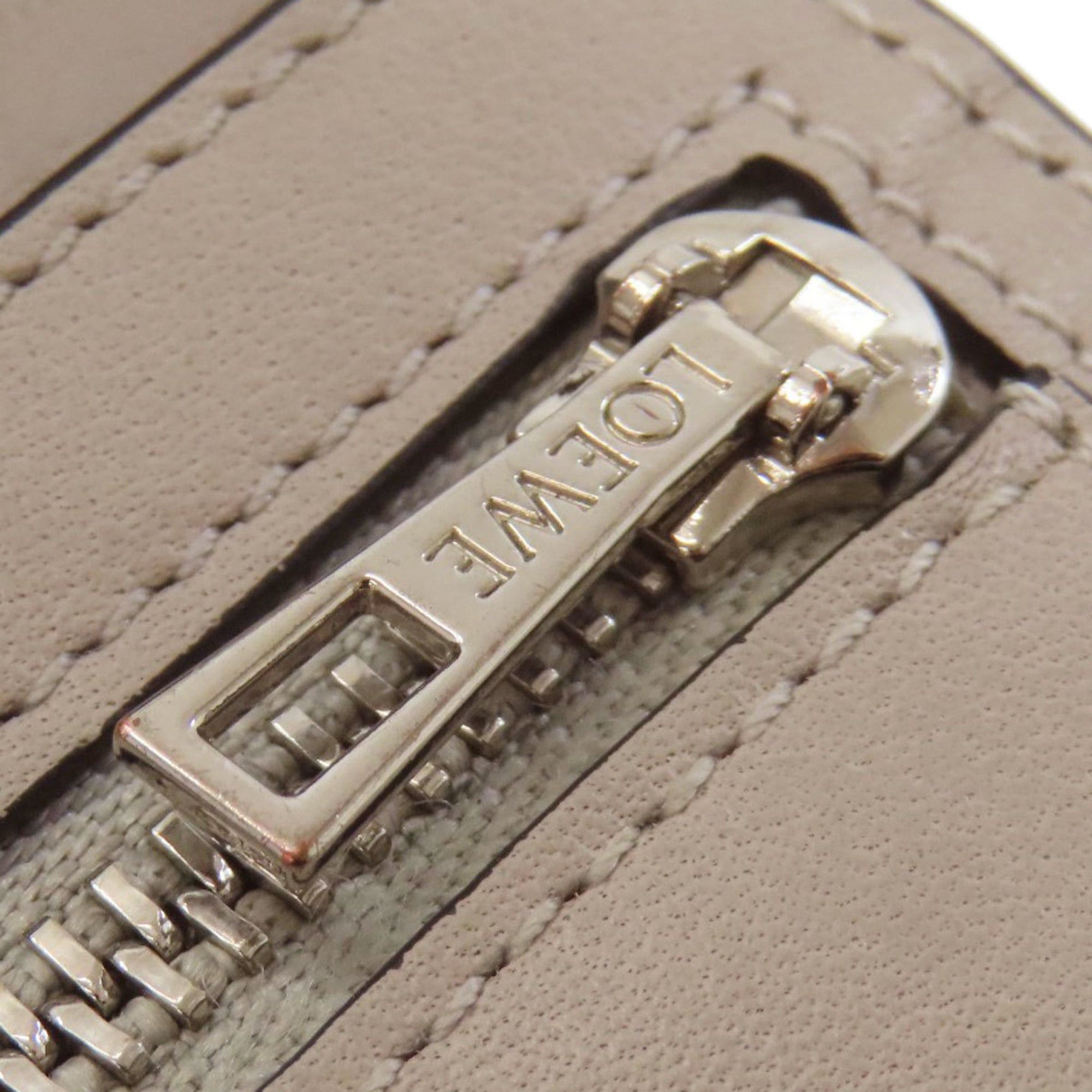 Loewe Loewe Anagram Large Vertical Wallet, Leather Long Women's LOEWE Size ONE SIZE - 11 Thumbnail