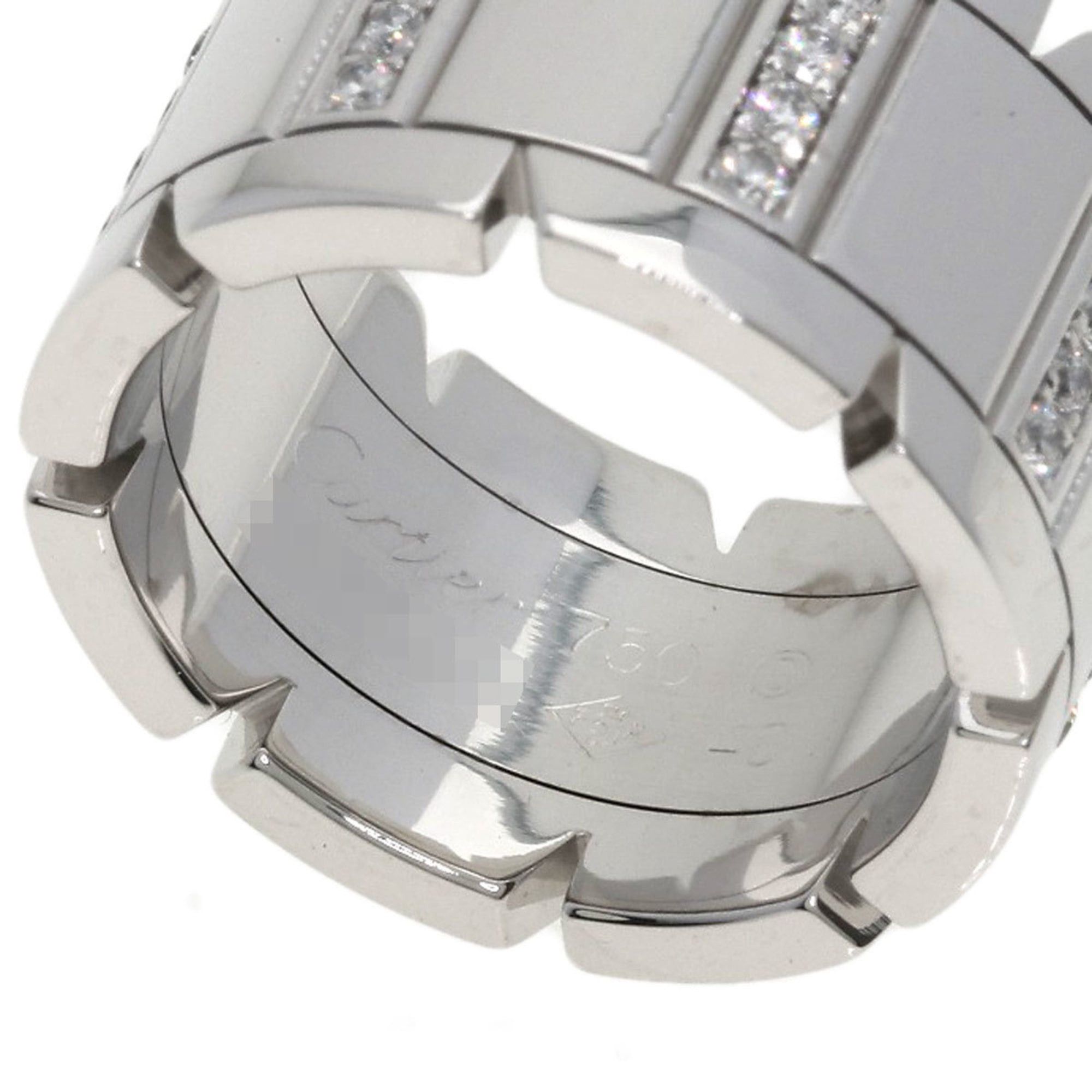 Cartier Cartier Tank Française LM Diamond Ring #48, 18K White Gold, Women's. Size ONE SIZE - 5 Thumbnail