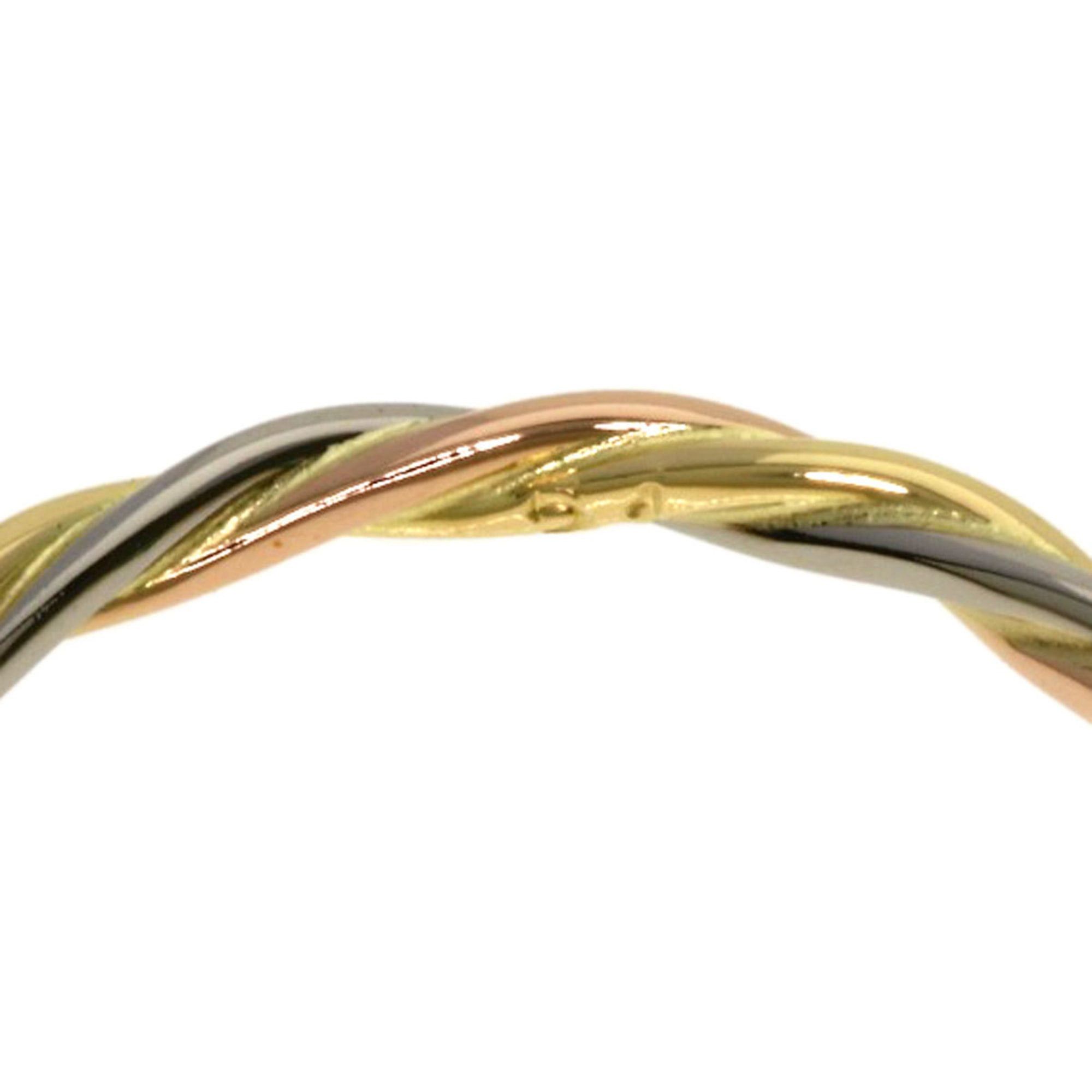 Cartier Cartier Twist Emerald Ring #51, 18K Yellow Gold/18K White Pink Gold, Women's. Size ONE SIZE - 7 Thumbnail