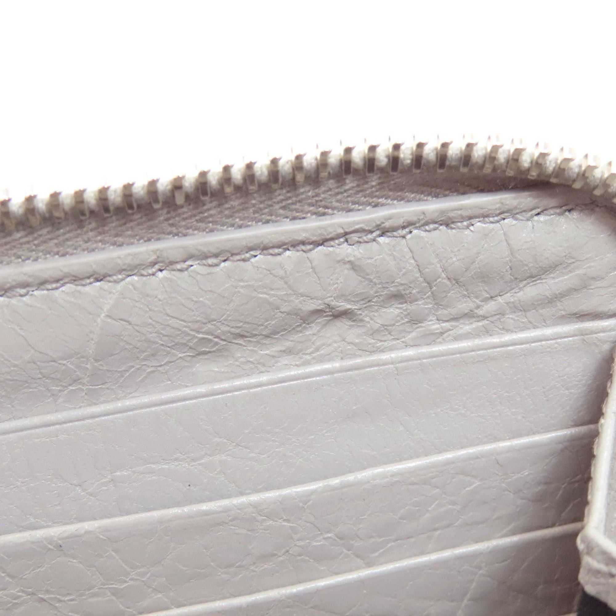 Balenciaga Balenciaga 519641 Logo Long Wallet Leather Women's BALENCIAGA Size ONE SIZE - 8 Thumbnail