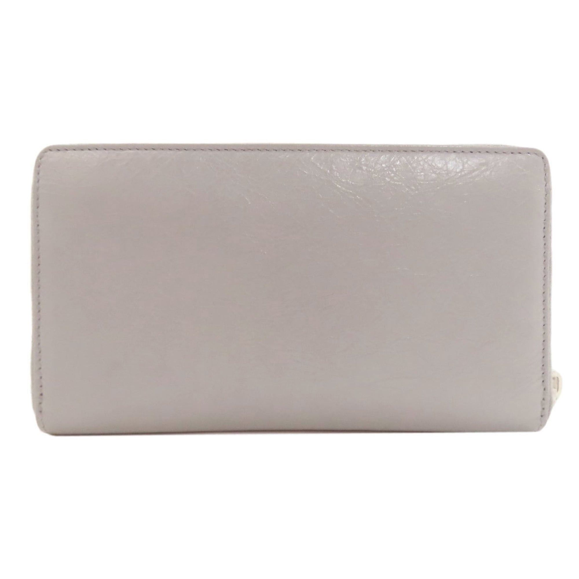 Balenciaga Balenciaga 519641 Logo Long Wallet Leather Women's BALENCIAGA Size ONE SIZE - 2 Thumbnail