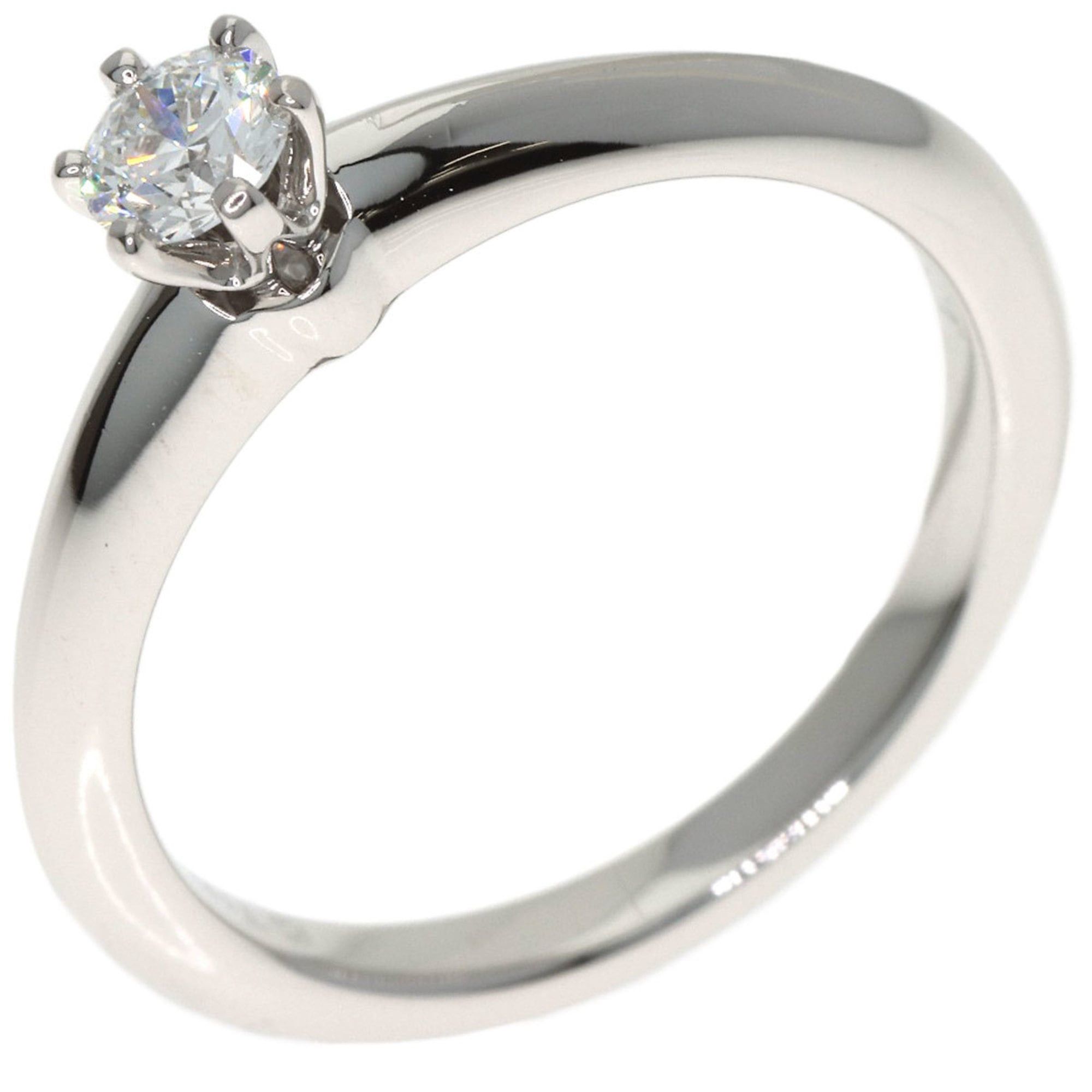 Tiffany & Co. Tiffany & Co. Solitaire Diamond Ring, Platinum PT950, Women's. Size ONE SIZE - 2 Thumbnail