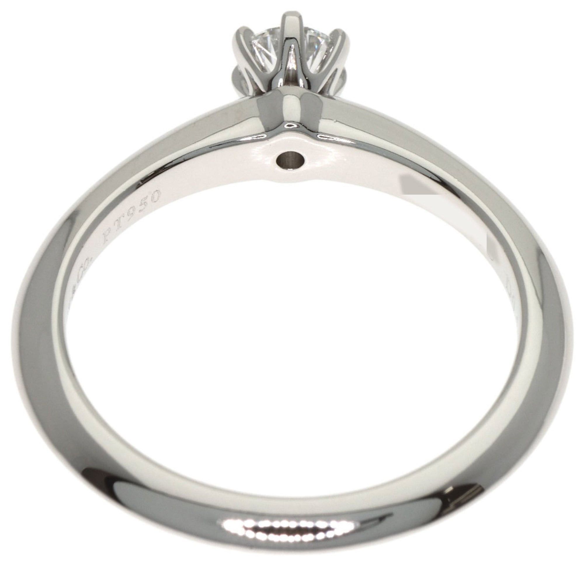 Tiffany & Co. Tiffany & Co. Solitaire Diamond Ring, Platinum PT950, Women's. Size ONE SIZE - 4 Thumbnail