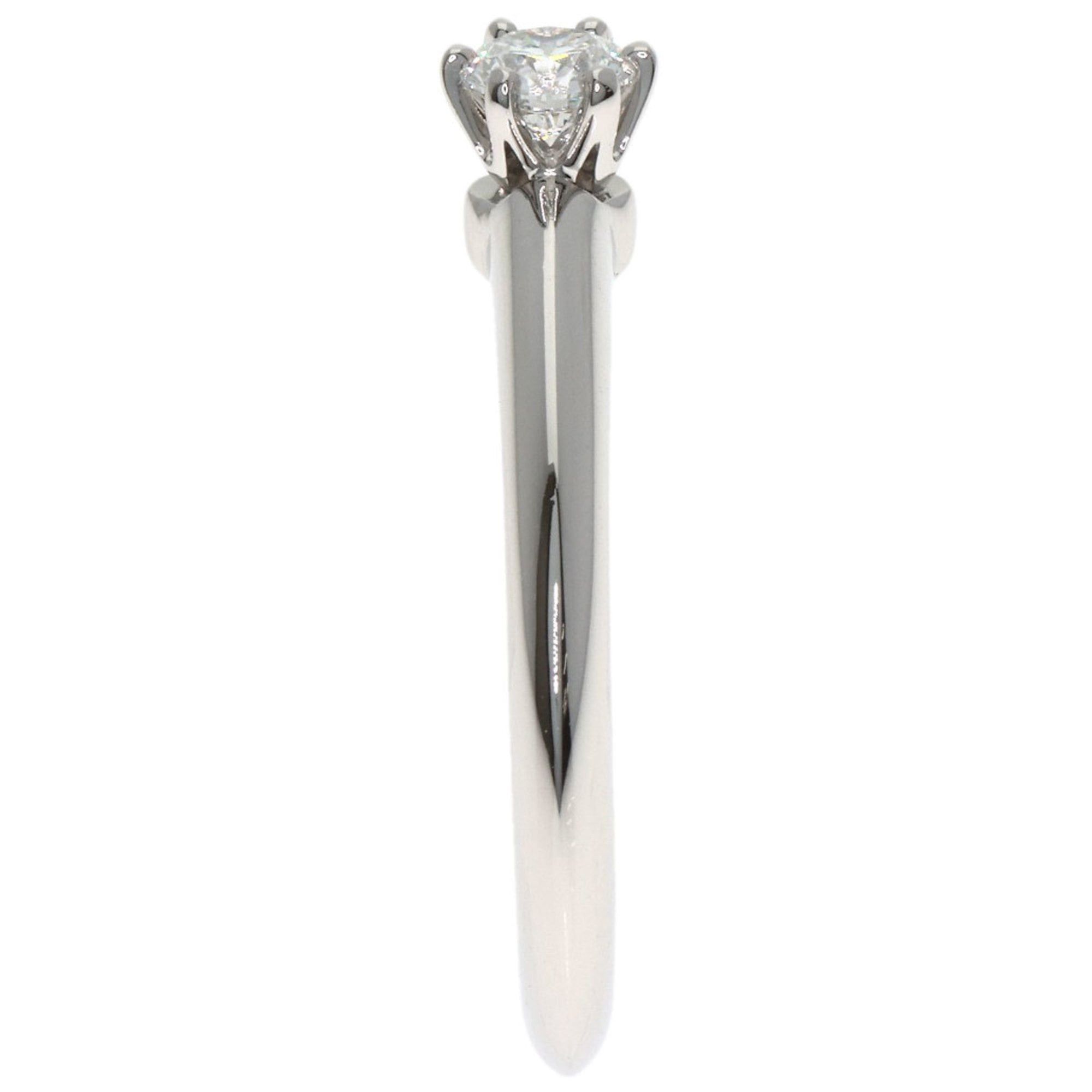 Tiffany & Co. Tiffany & Co. Solitaire Diamond Ring, Platinum PT950, Women's. Size ONE SIZE - 3 Thumbnail
