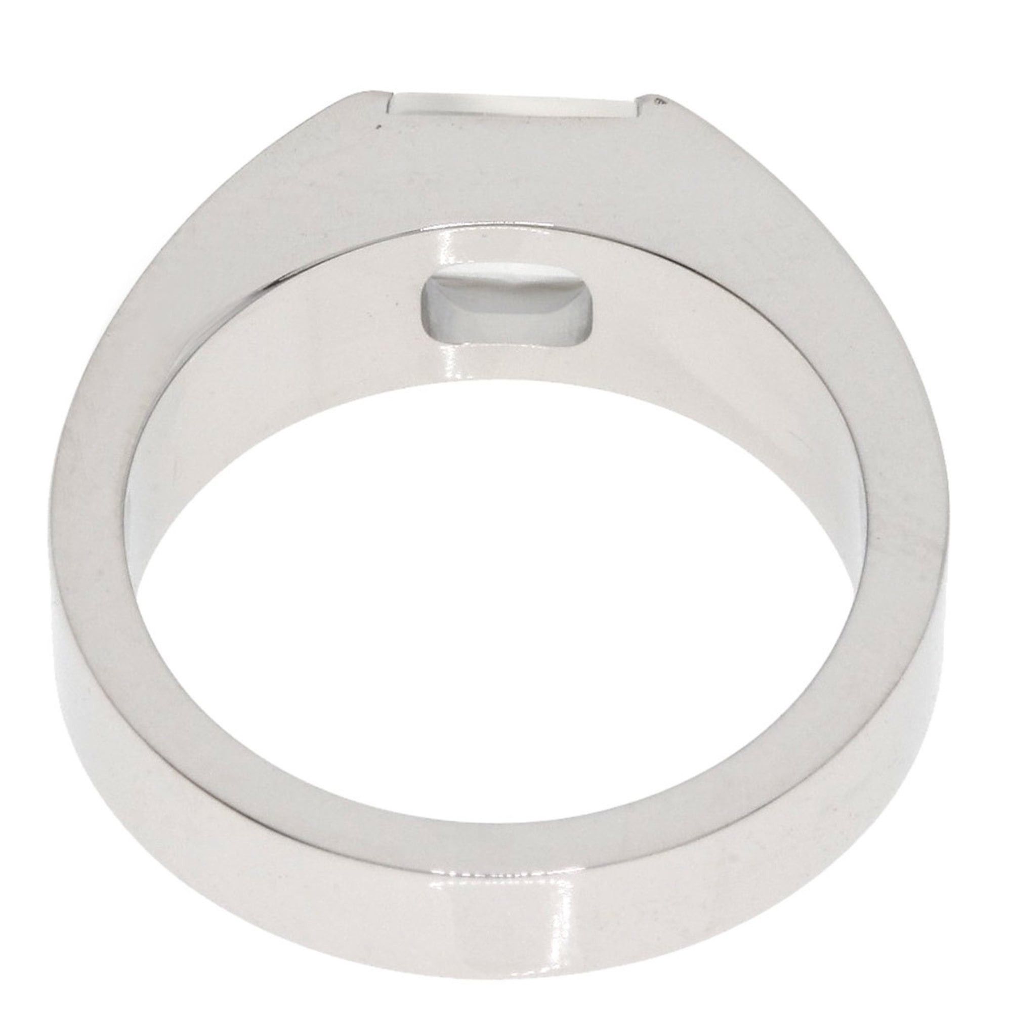 Cartier Cartier Tank Moonstone Ring #51, 18K White Gold, Women's. Size ONE SIZE - 4 Thumbnail