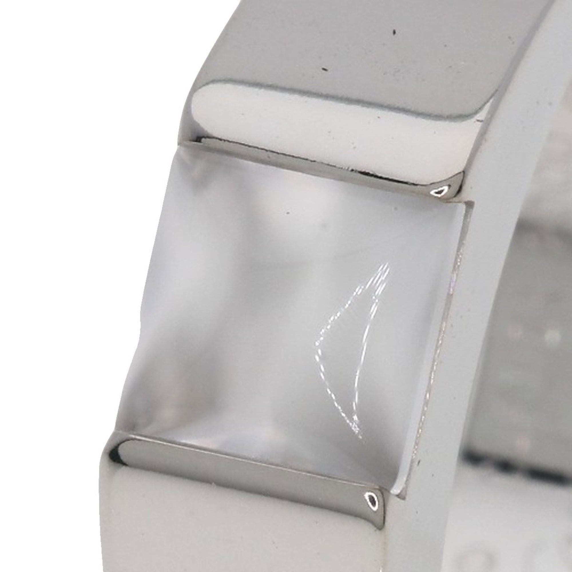 Cartier Cartier Tank Moonstone Ring #51, 18K White Gold, Women's. Size ONE SIZE - 7 Thumbnail