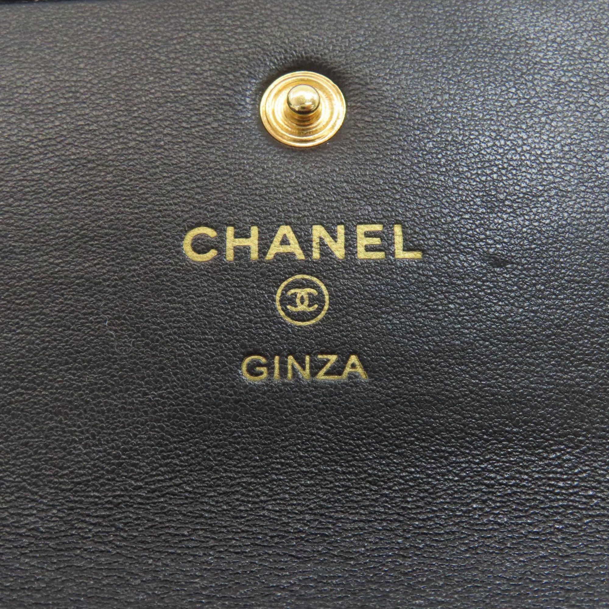 Chanel Chanel Camellia Matelassé Ginza Limited Edition Gold Hardware Long Wallet Lambskin Women's CHANEL Size ONE SIZE - 7 Thumbnail