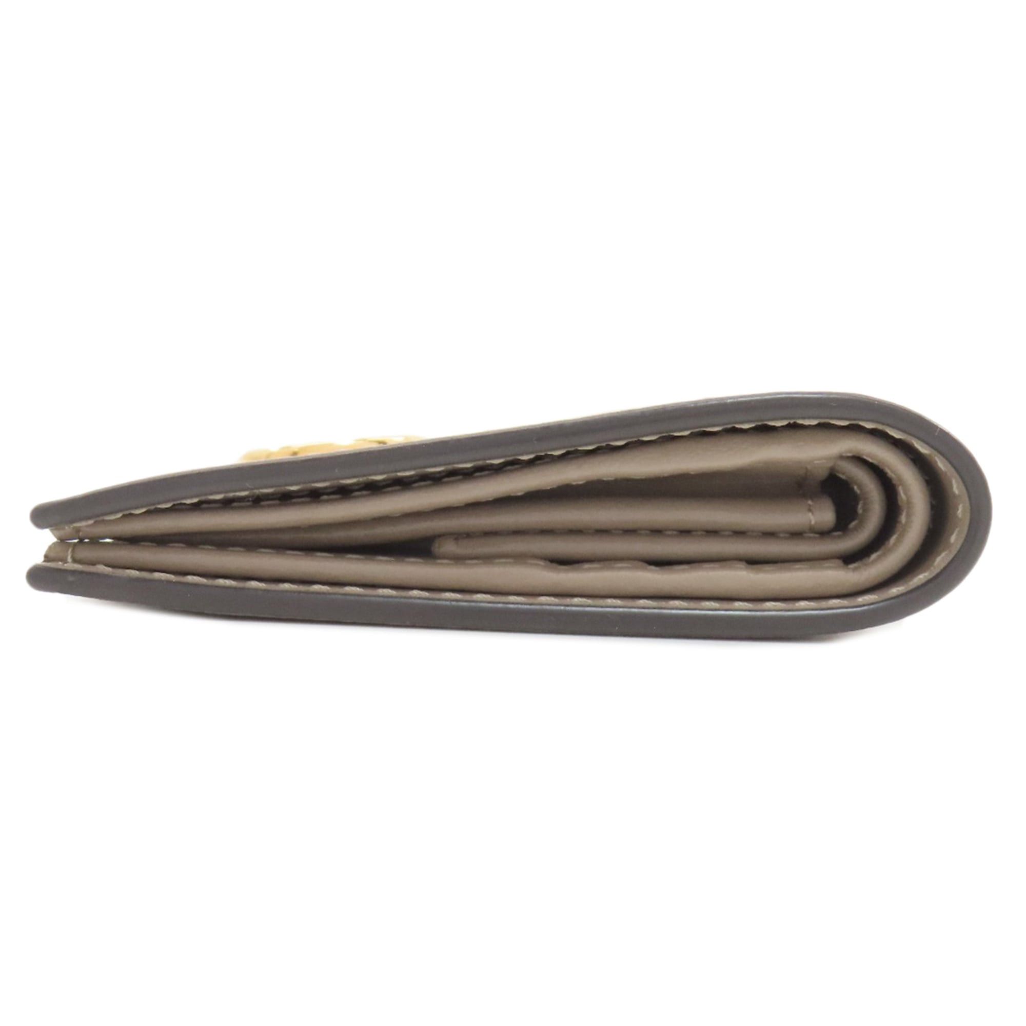 Fendi Fendi F is Bi-fold Wallet, Calfskin, Women's FENDI Size ONE SIZE - 3 Thumbnail