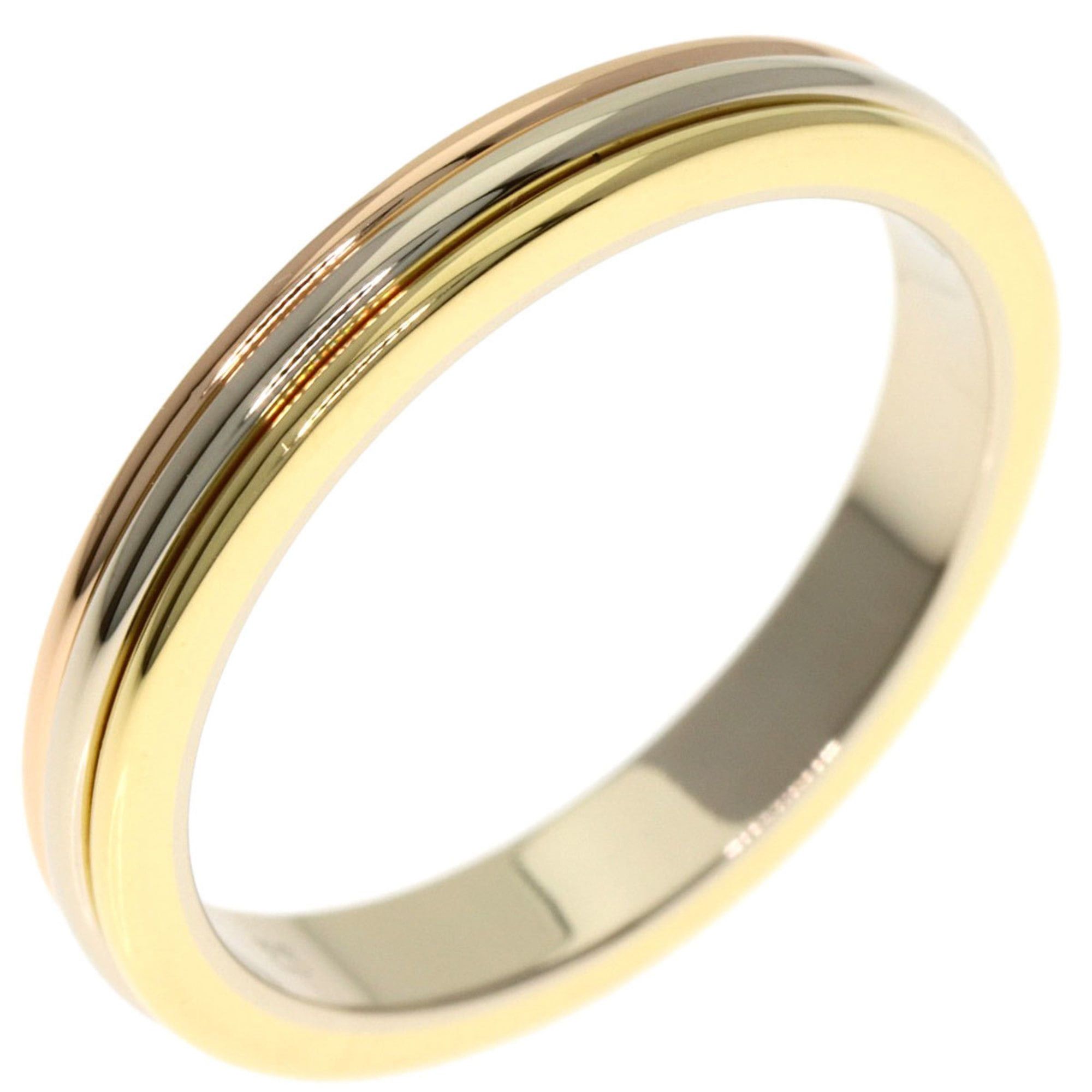 Cartier Cartier 3-color #50 ring in 18K yellow gold/18K white pink gold for women. Size ONE SIZE - 2 Thumbnail