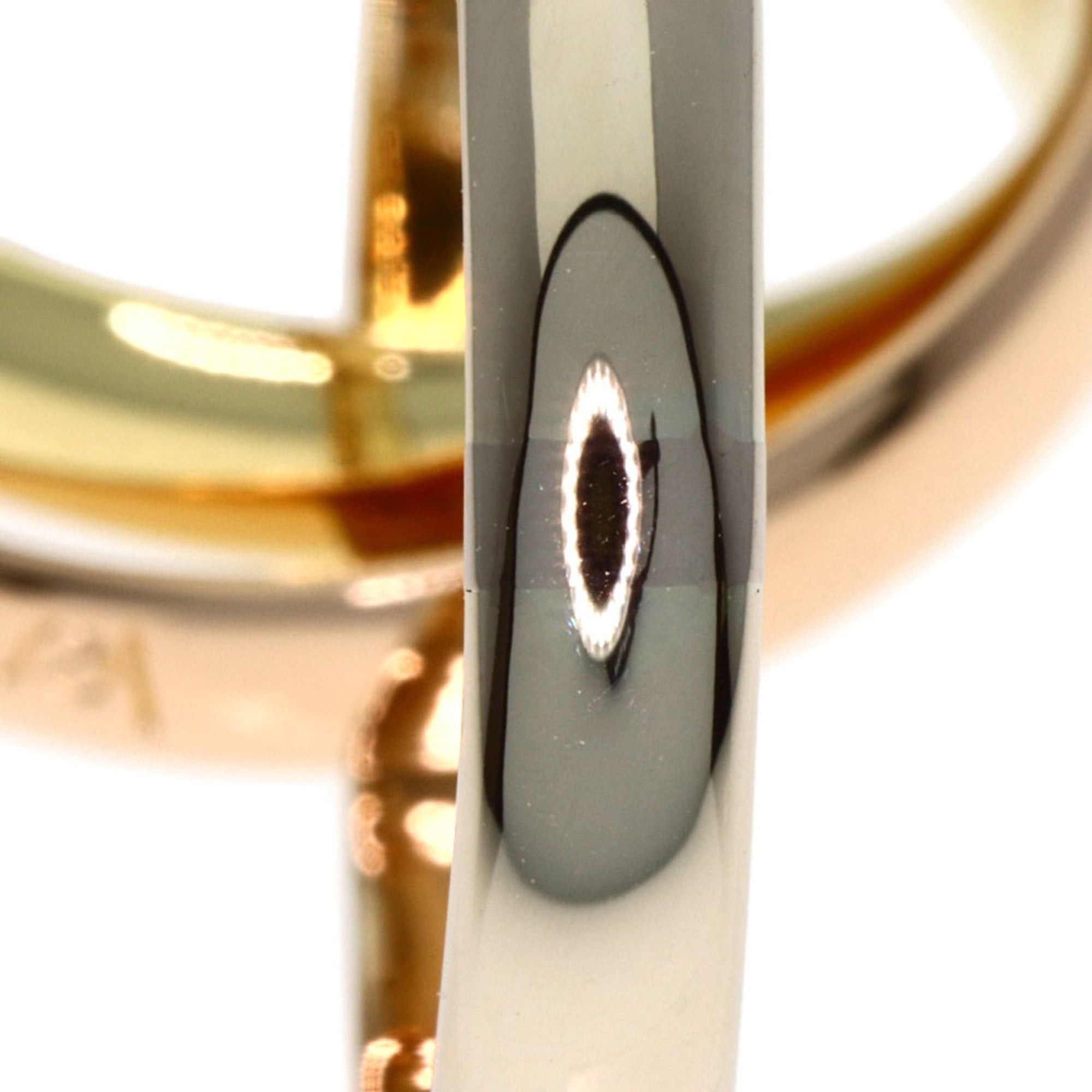 Cartier Cartier Trinity Ring - 18K Yellow Gold/18K White Pink Gold Women's CARTIER Size ONE SIZE - 8 Thumbnail