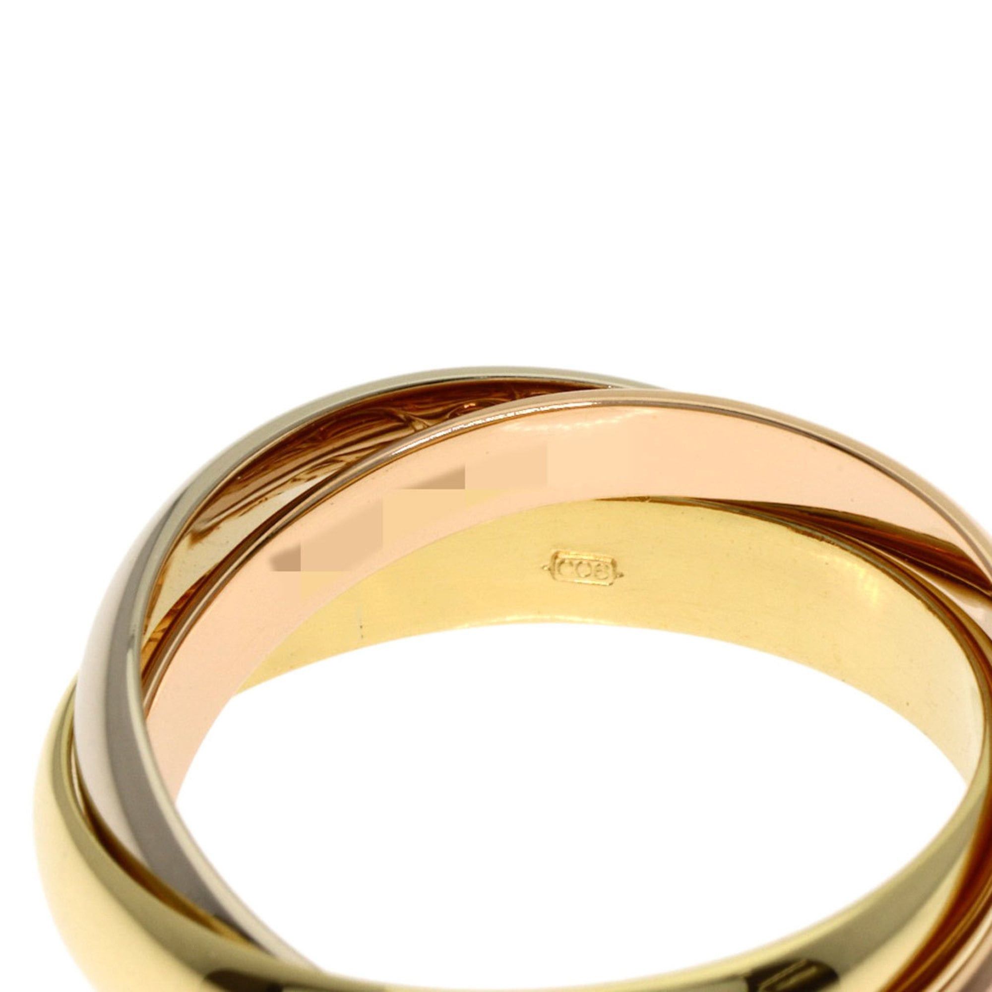 Cartier Cartier Trinity Ring - 18K Yellow Gold/18K White Pink Gold Women's CARTIER Size ONE SIZE - 4 Thumbnail