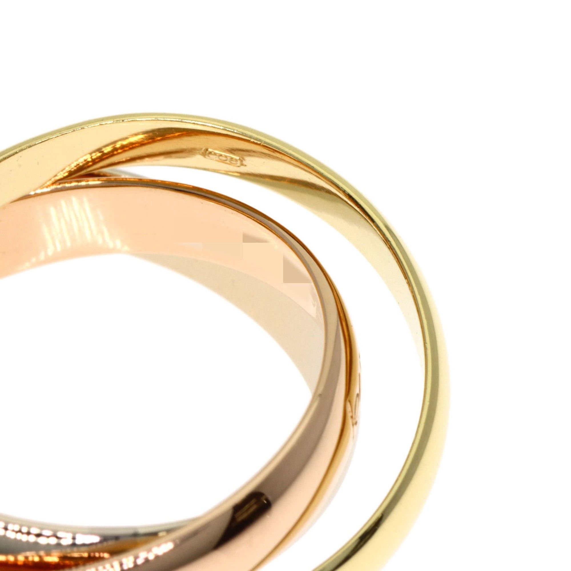 Cartier Cartier Trinity Ring - 18K Yellow Gold/18K White Pink Gold Women's CARTIER Size ONE SIZE - 7 Thumbnail