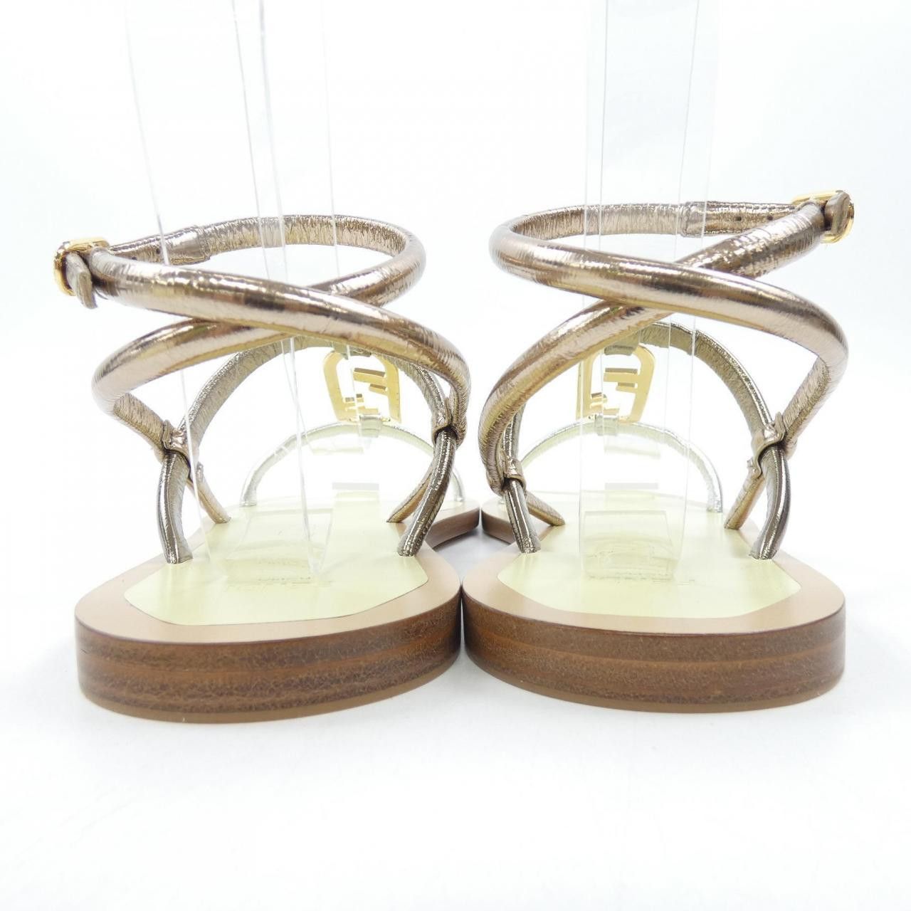 Fendi Fendi Fendi Leather Sandals Plastic / Synthetic Shoes DUTY FREE for USA Size ONE SIZE - 5 Thumbnail