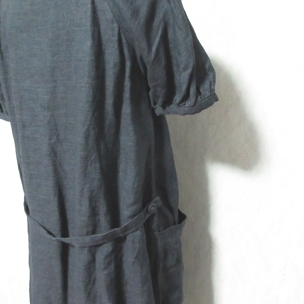 mina perhonen Mina Perhonen mina perhonen herbarium linen dress Textile Dresses DUTY FREE for USA Size ONE SIZE - 4 Thumbnail