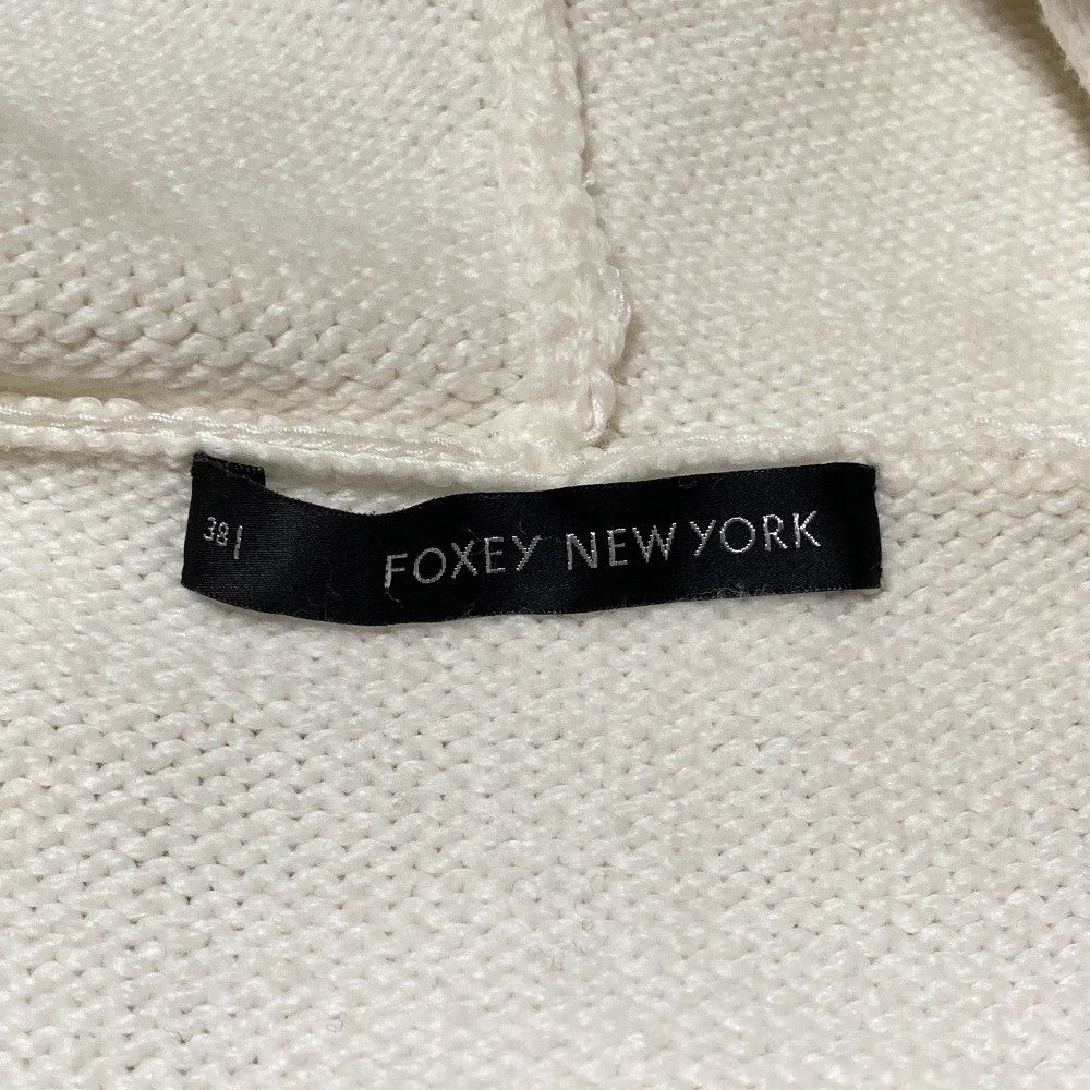 Other Other FOXEY NEW YORK Knit Hooded Cardigan Textile Outerwear 26839 DUTY FREE for USA Size ONE SIZE - 5 Thumbnail