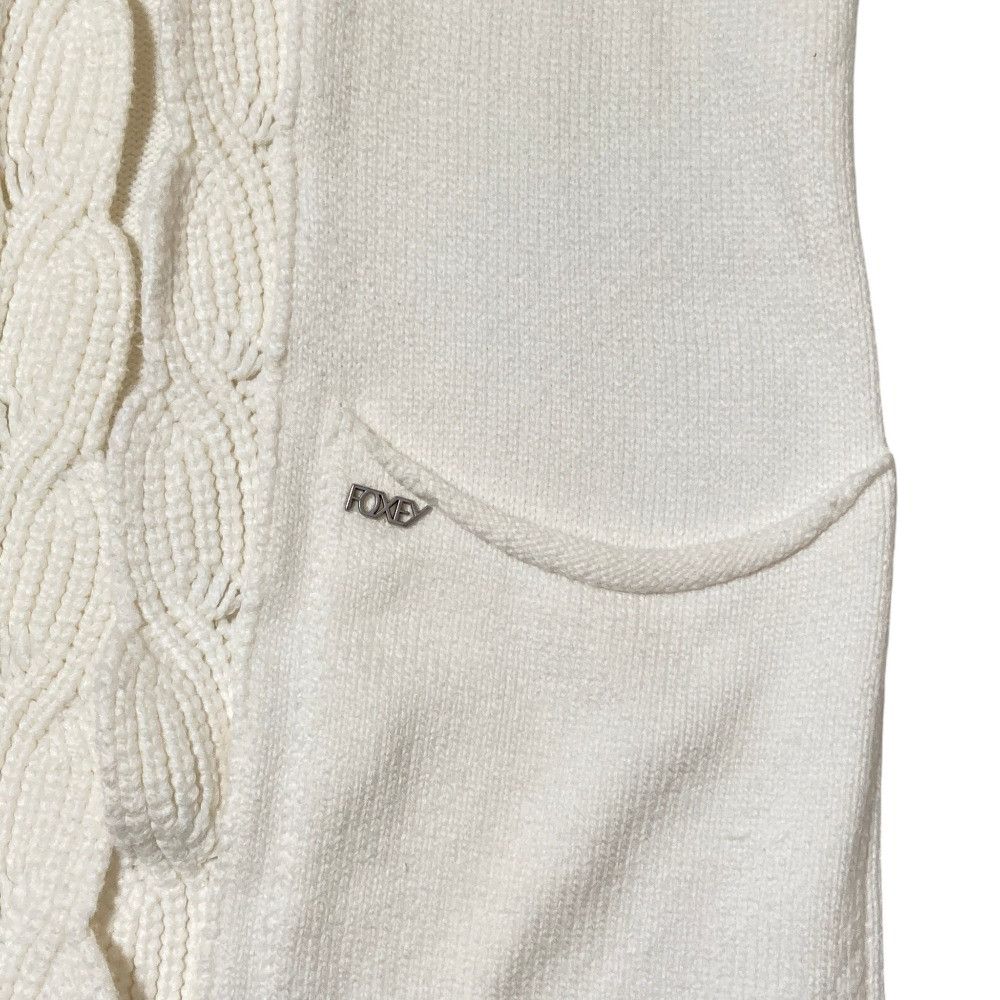 Other Other FOXEY NEW YORK Knit Hooded Cardigan Textile Outerwear 26839 DUTY FREE for USA Size ONE SIZE - 4 Thumbnail