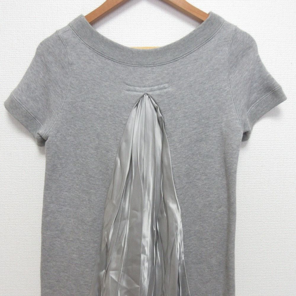 Sacai Sacai Sacai Short Sleeve Sweat Mini Dress Textile Dresses 13-01935 DUTY FREE for USA Size ONE SIZE - 4 Thumbnail