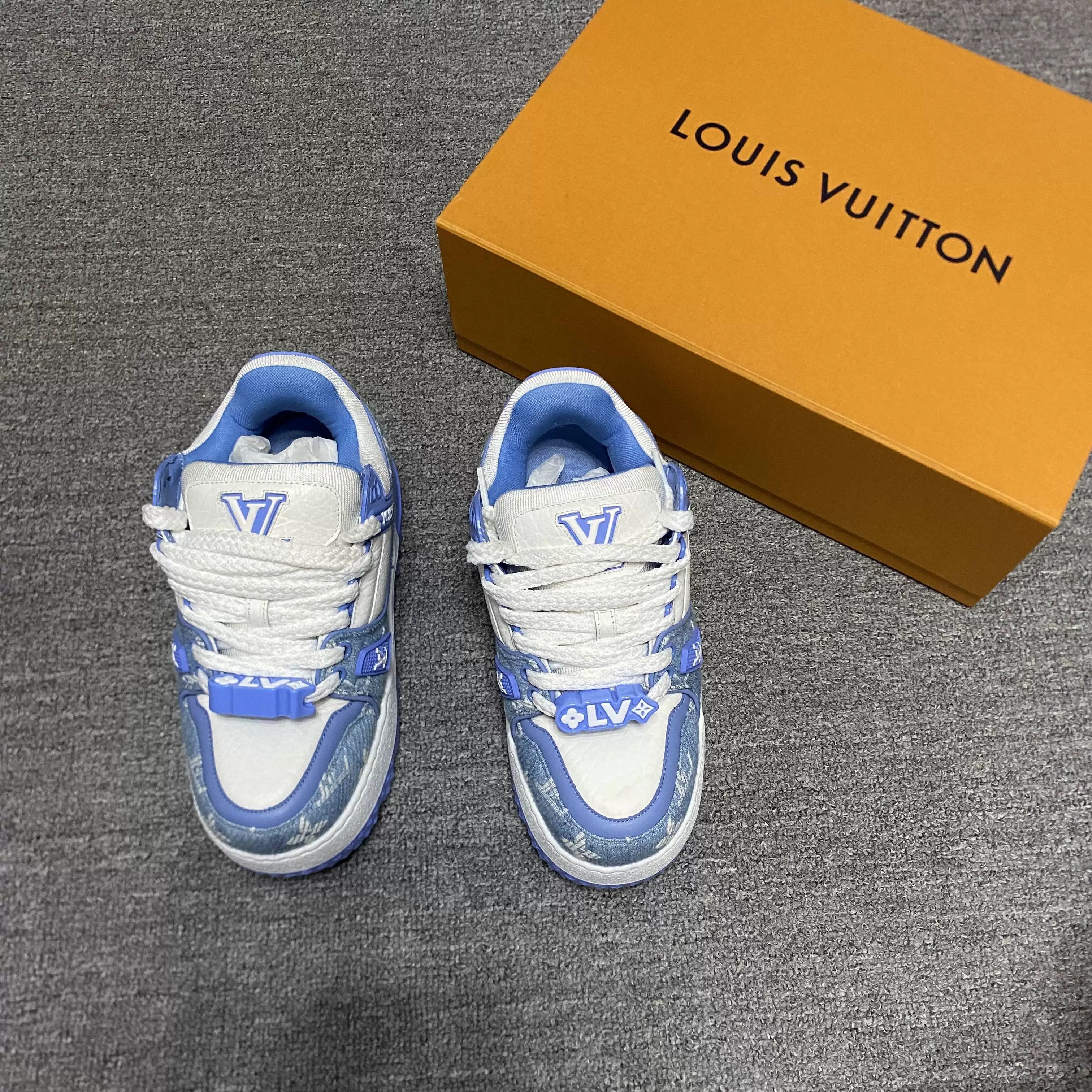 Louis Vuitton Louis Vuitton LV Trainer Maxi Sneakers Size US 6.5 / IT 36.5 - 3 Thumbnail