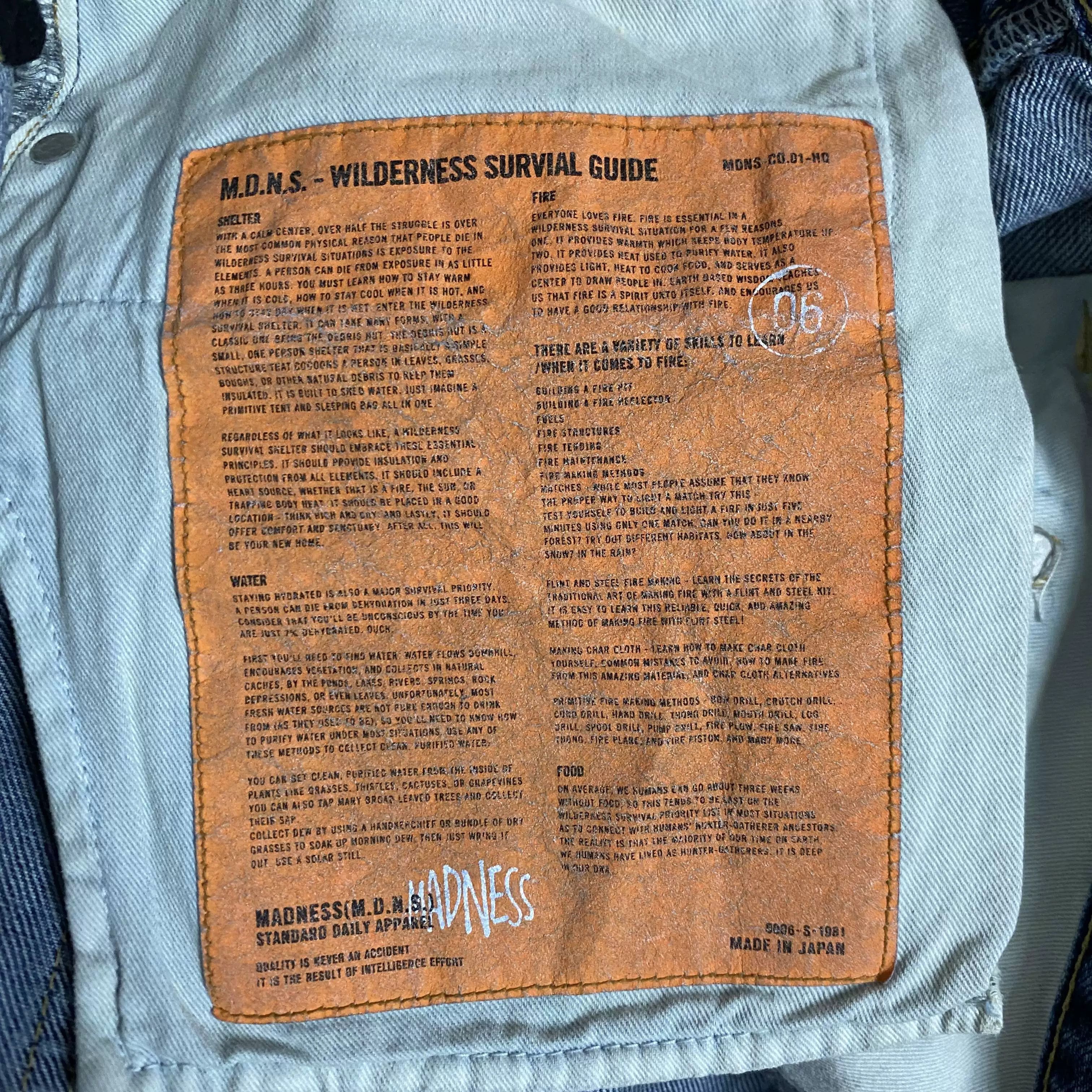 Madness MADNESS 22SS Japan Double Knife Cut Jeans Size US 44 / EU 60 - 5 Thumbnail