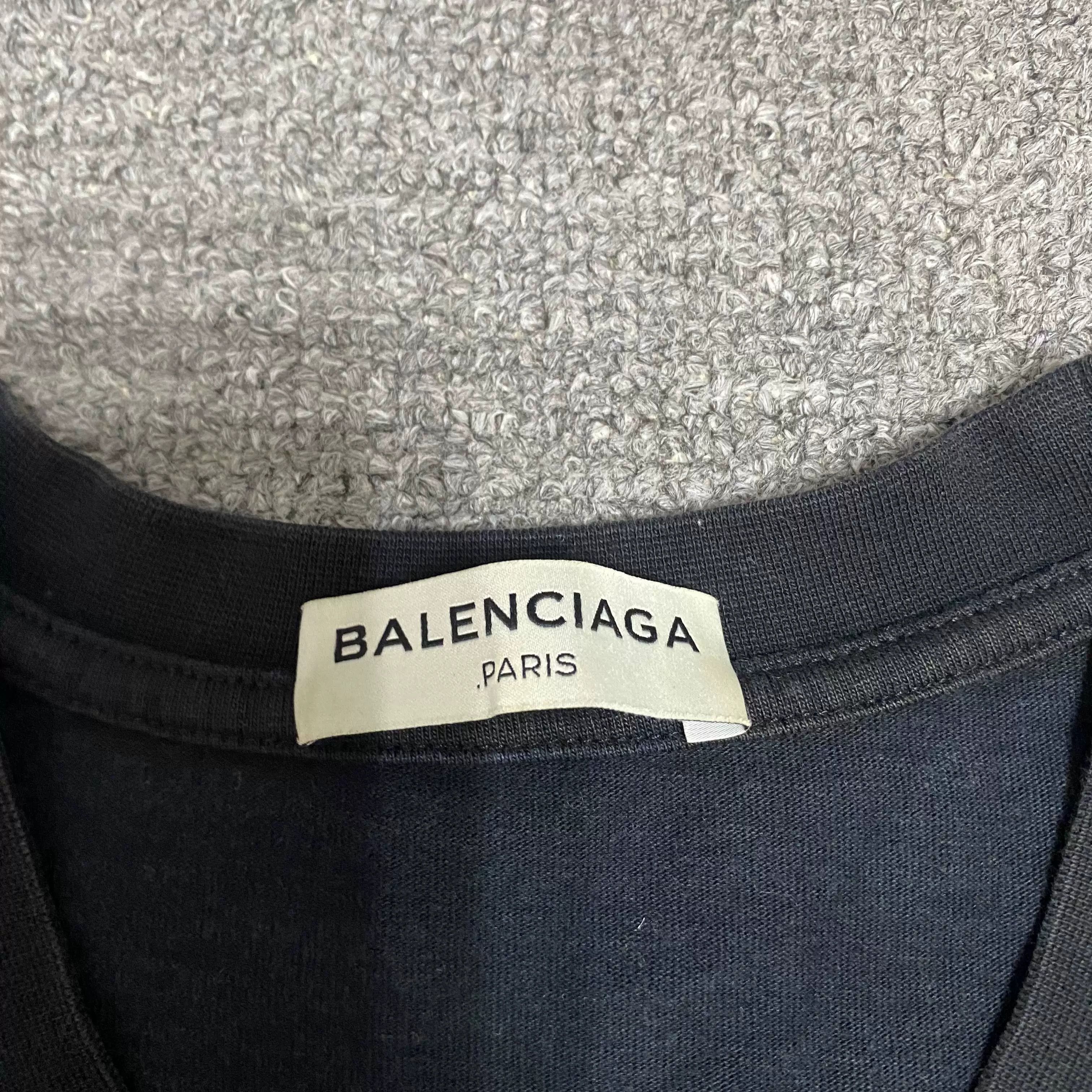 Balenciaga Balenciaga Back Logo Short Sleeve Size US S / EU 44-46 / 1 - 4 Thumbnail