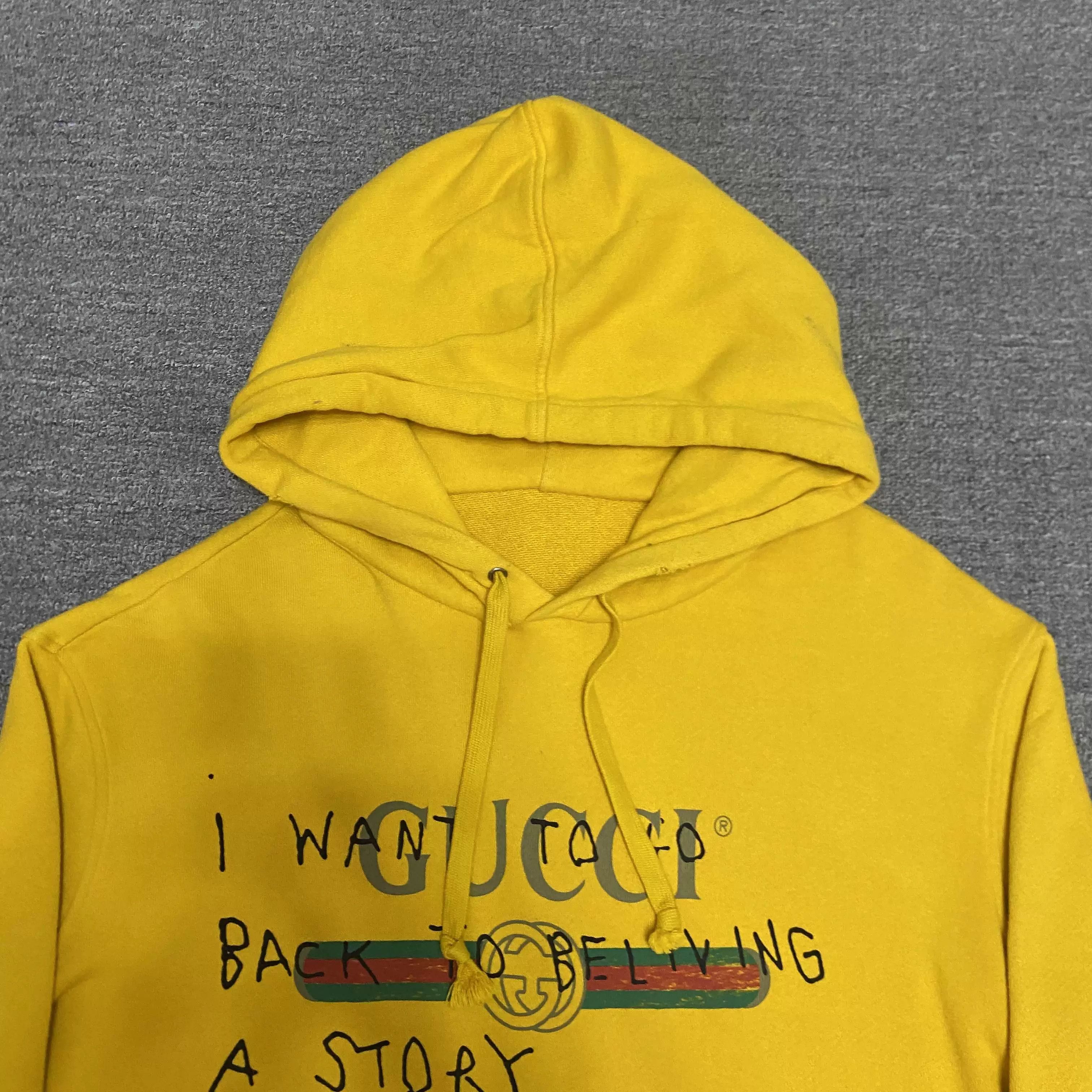 Gucci GUCCI Graffiti Belt Logo Sweatshirt Size US XL / EU 56 / 4 - 3 Thumbnail
